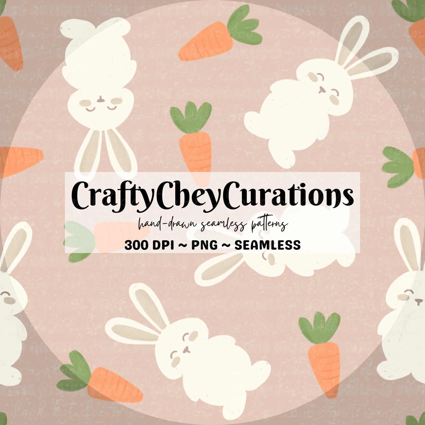 Carrot Bunny Florals
