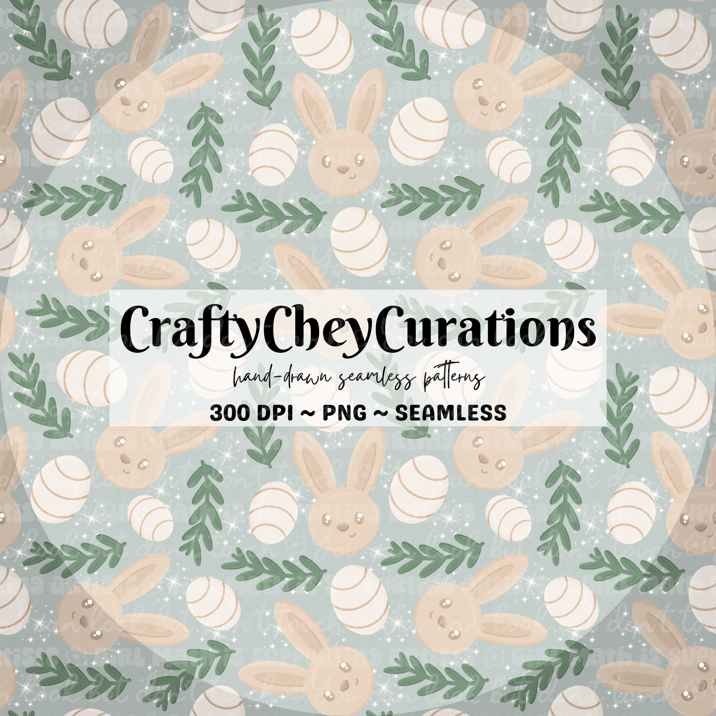 Ferns, Bunnies, & Eggs