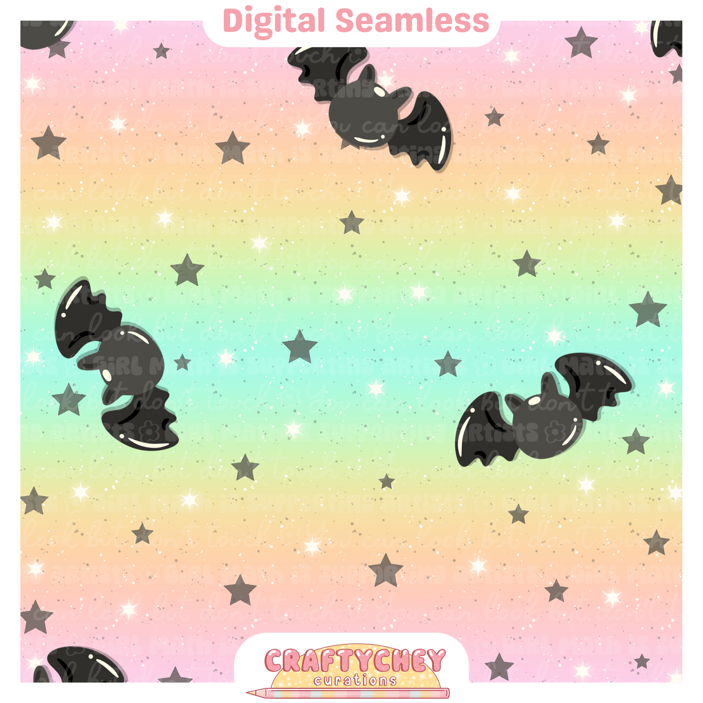 Simple Starry Bats