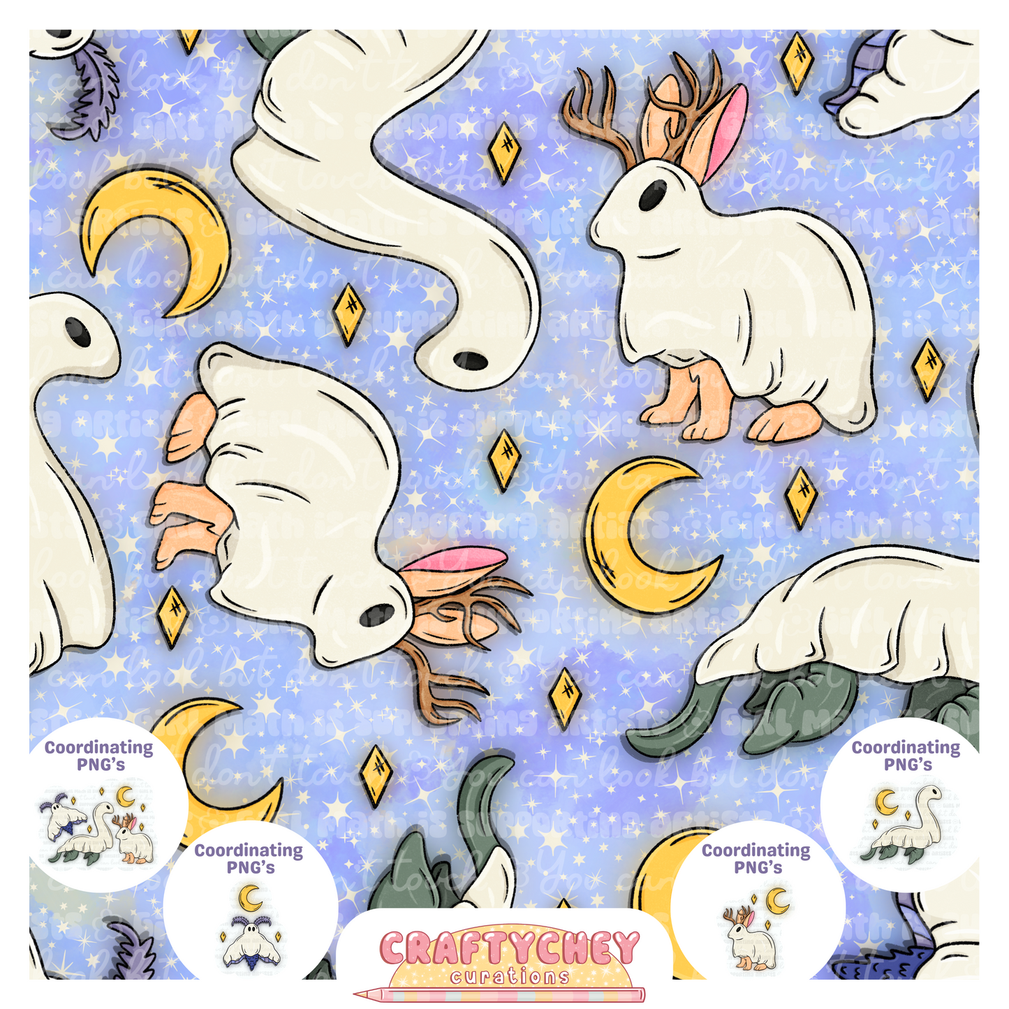 Glowing Ghosty Cryptids