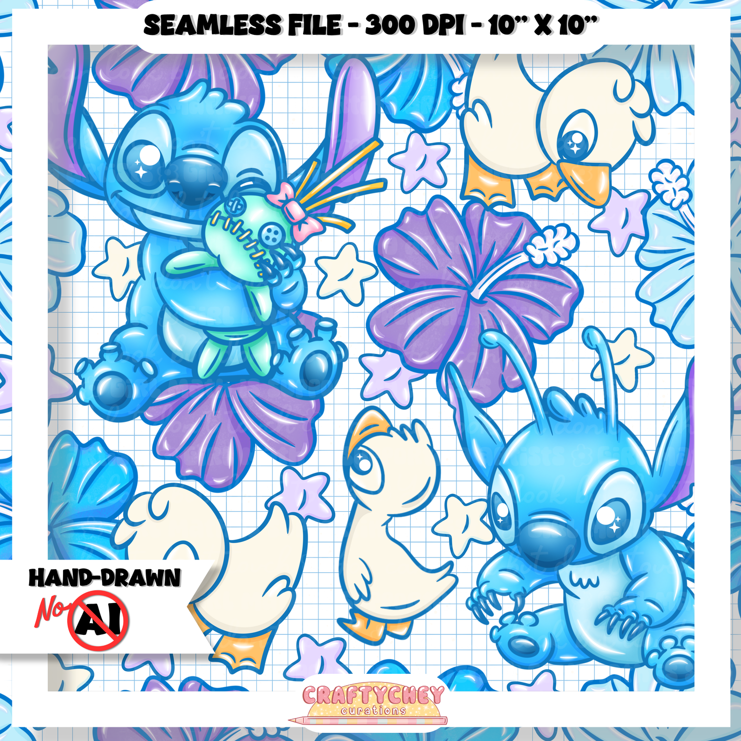 626 Ugly Duckling (Seamless + PNG)