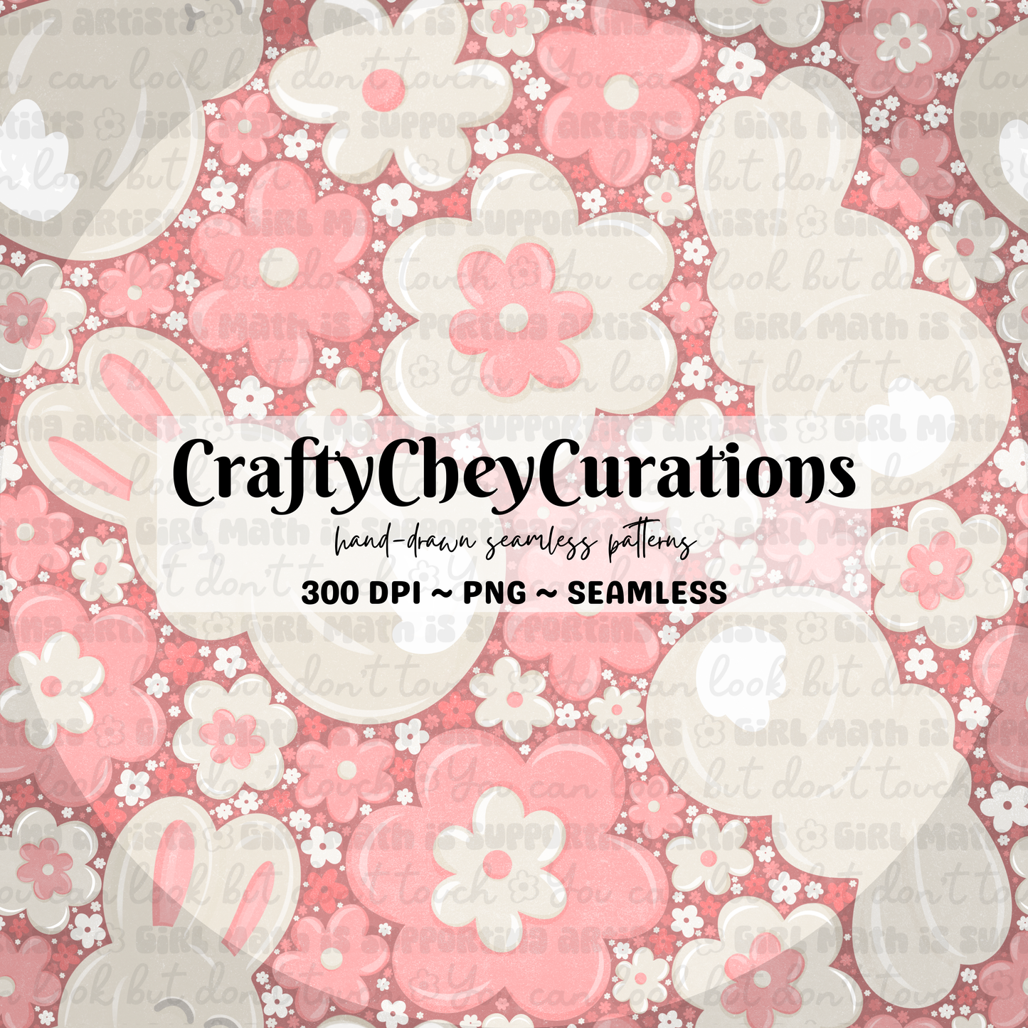 Pastel Bunny Florals