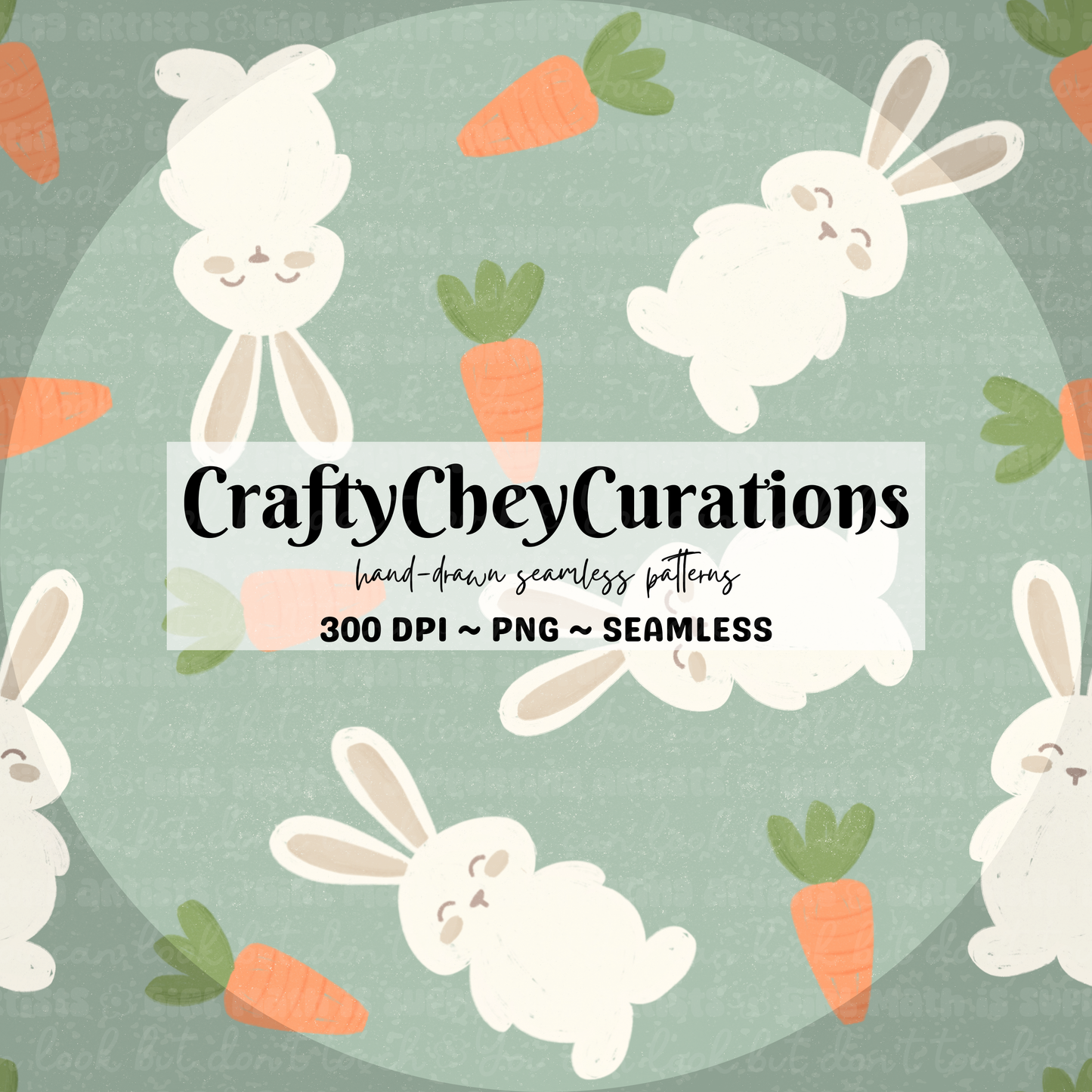 Carrot Bunny Florals