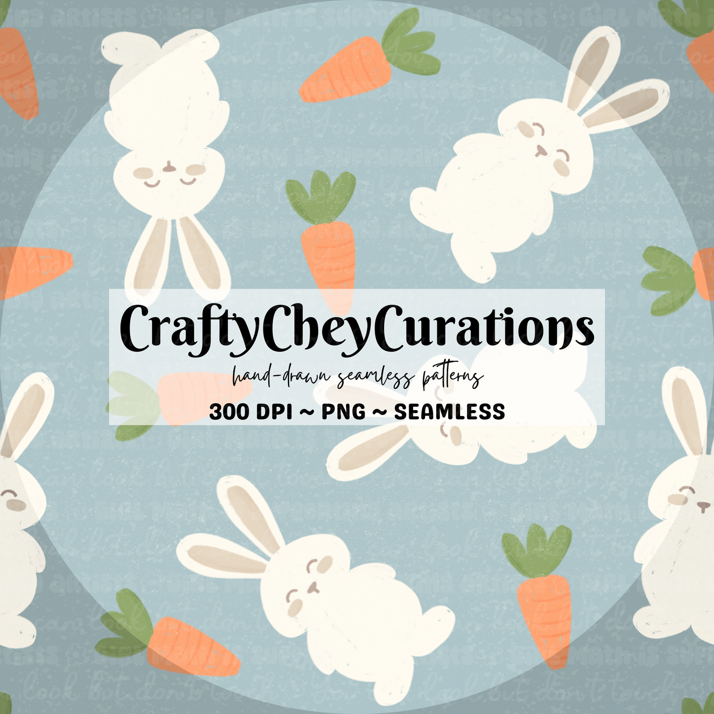 Carrot Bunny Florals