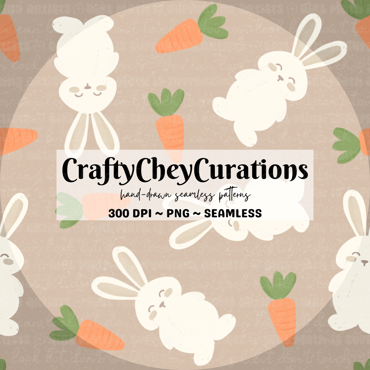 Carrot Bunny Florals