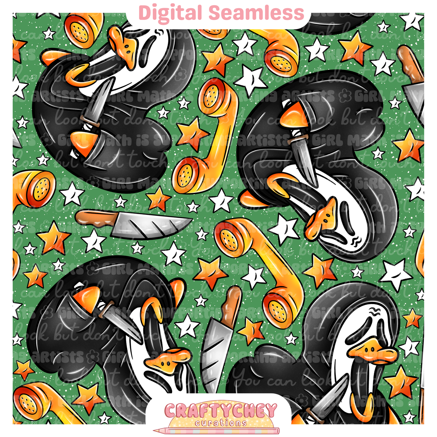 Ghostface Rubber Ducks (Black)