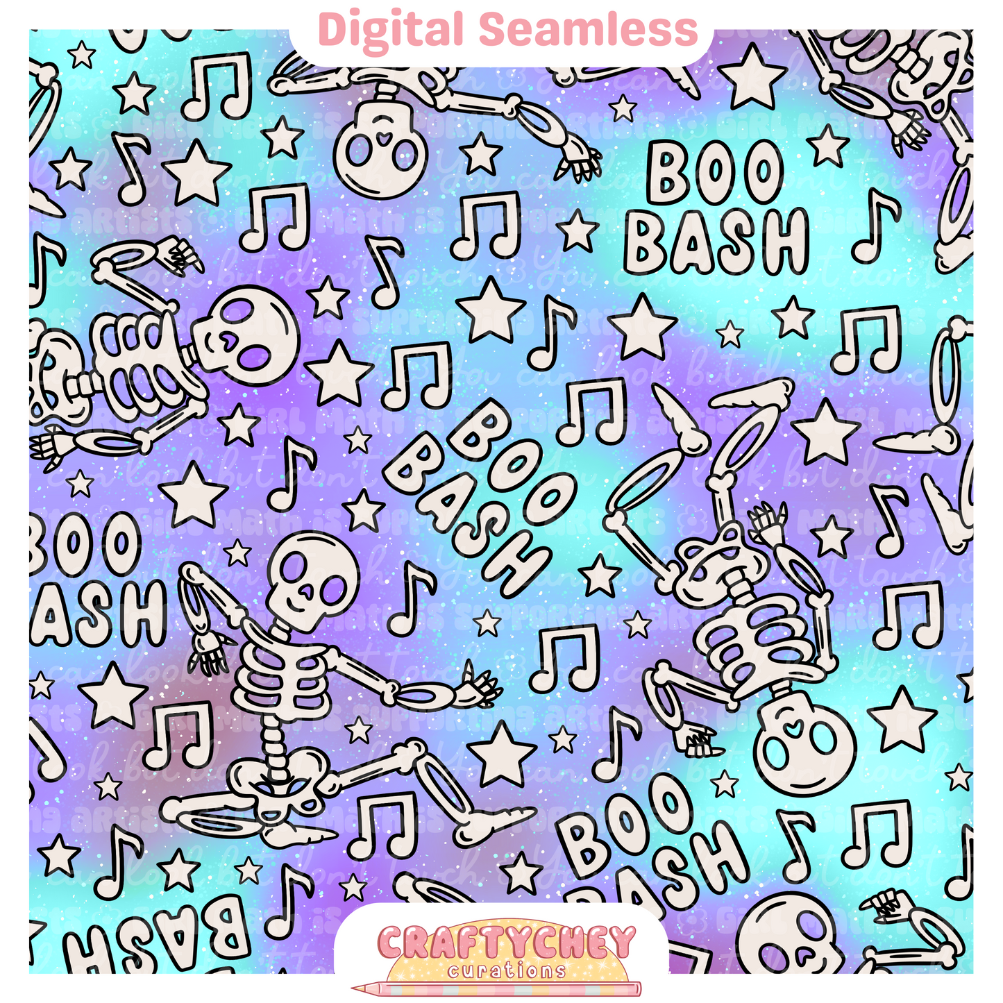 Boo Bash (Seamless + PNG)