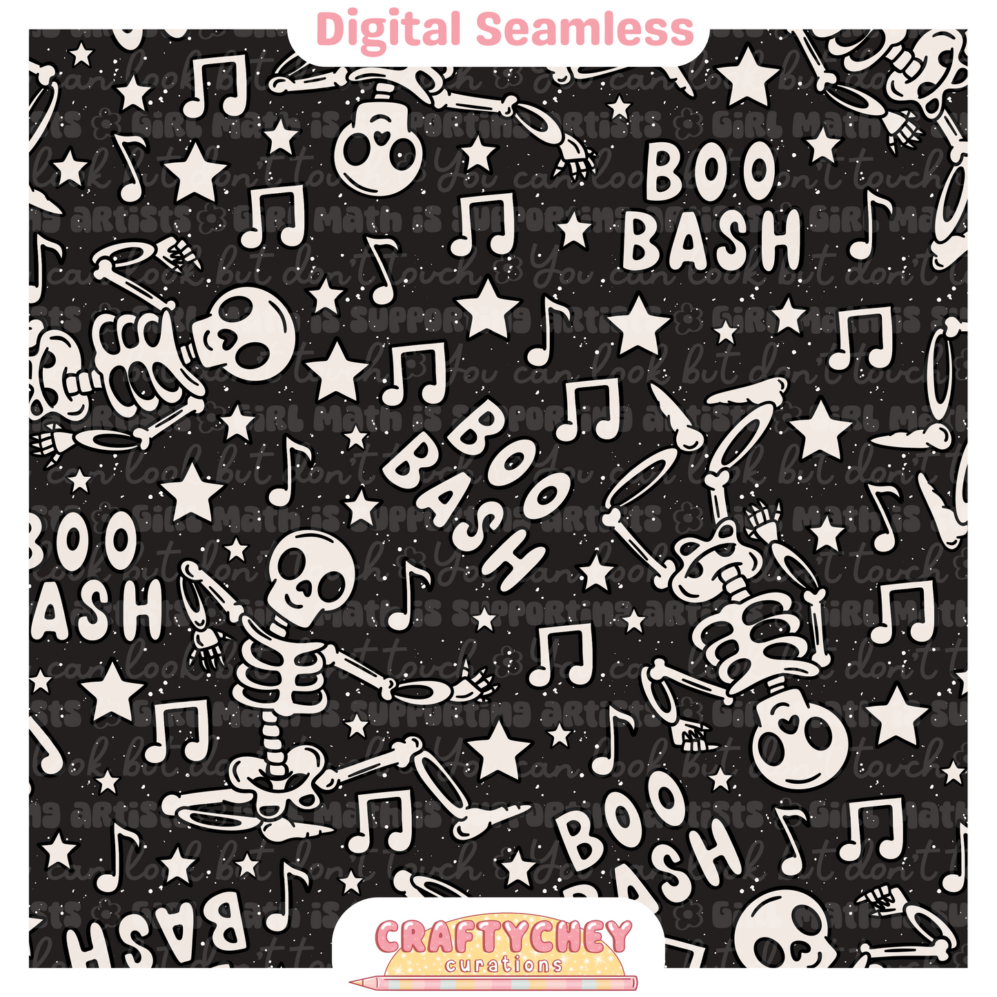 Boo Bash (Seamless + PNG)