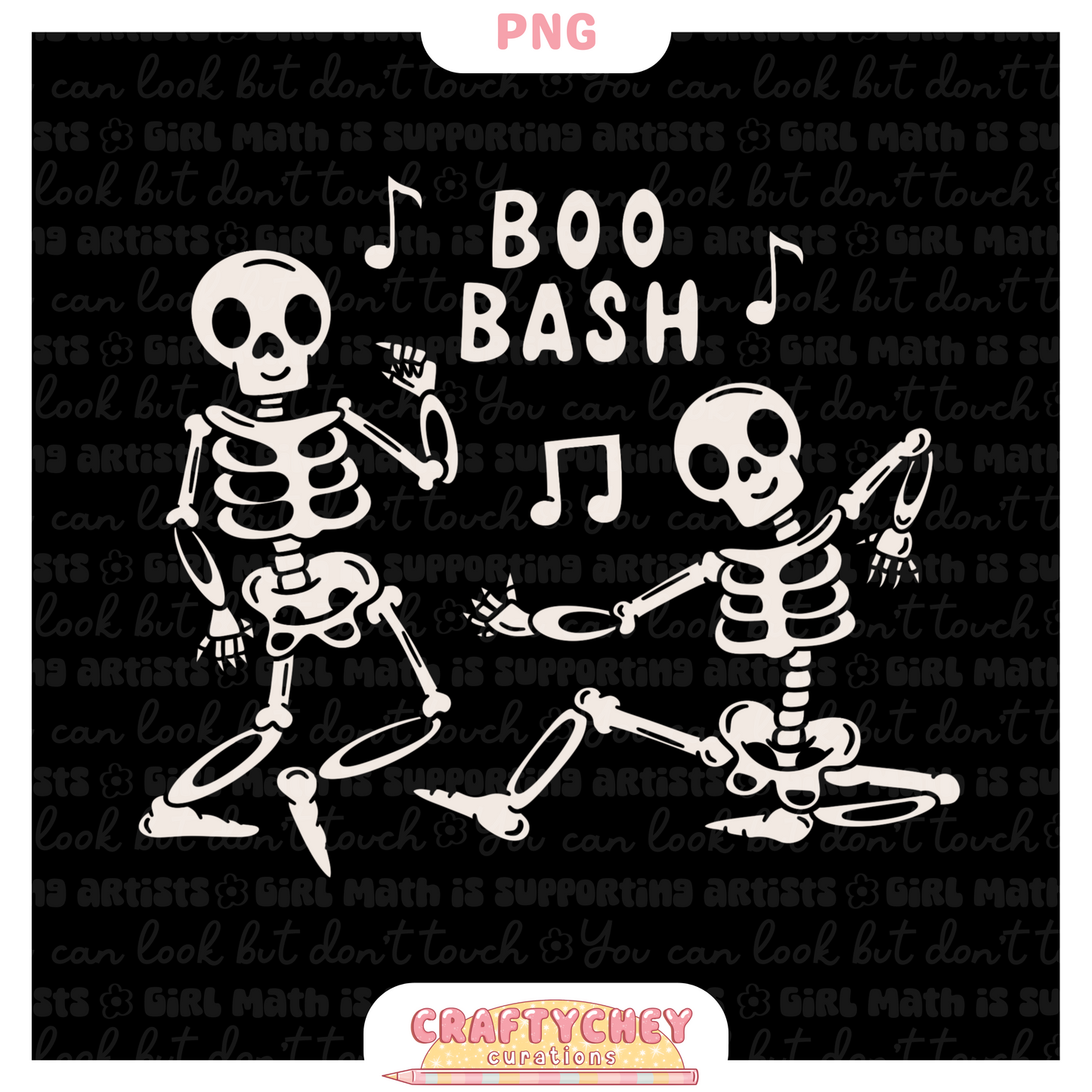 Boo Bash (Seamless + PNG)