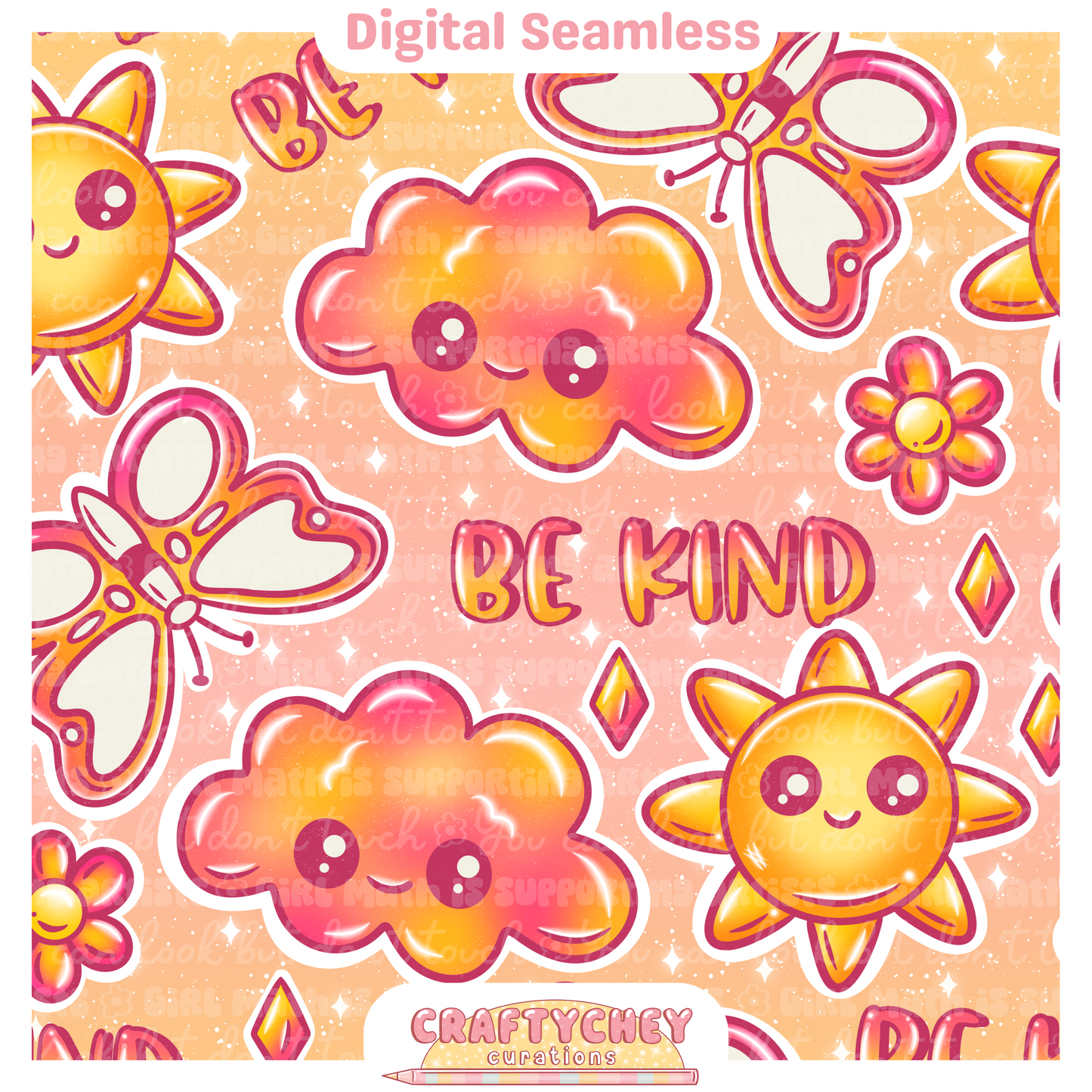 Be Kind Stickers