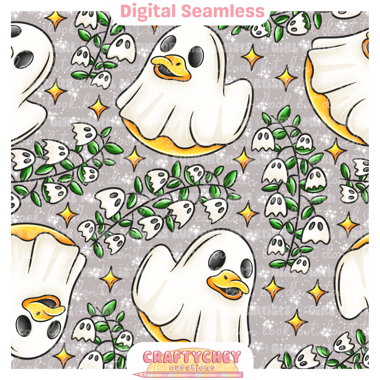 Ghost Rubber Ducks