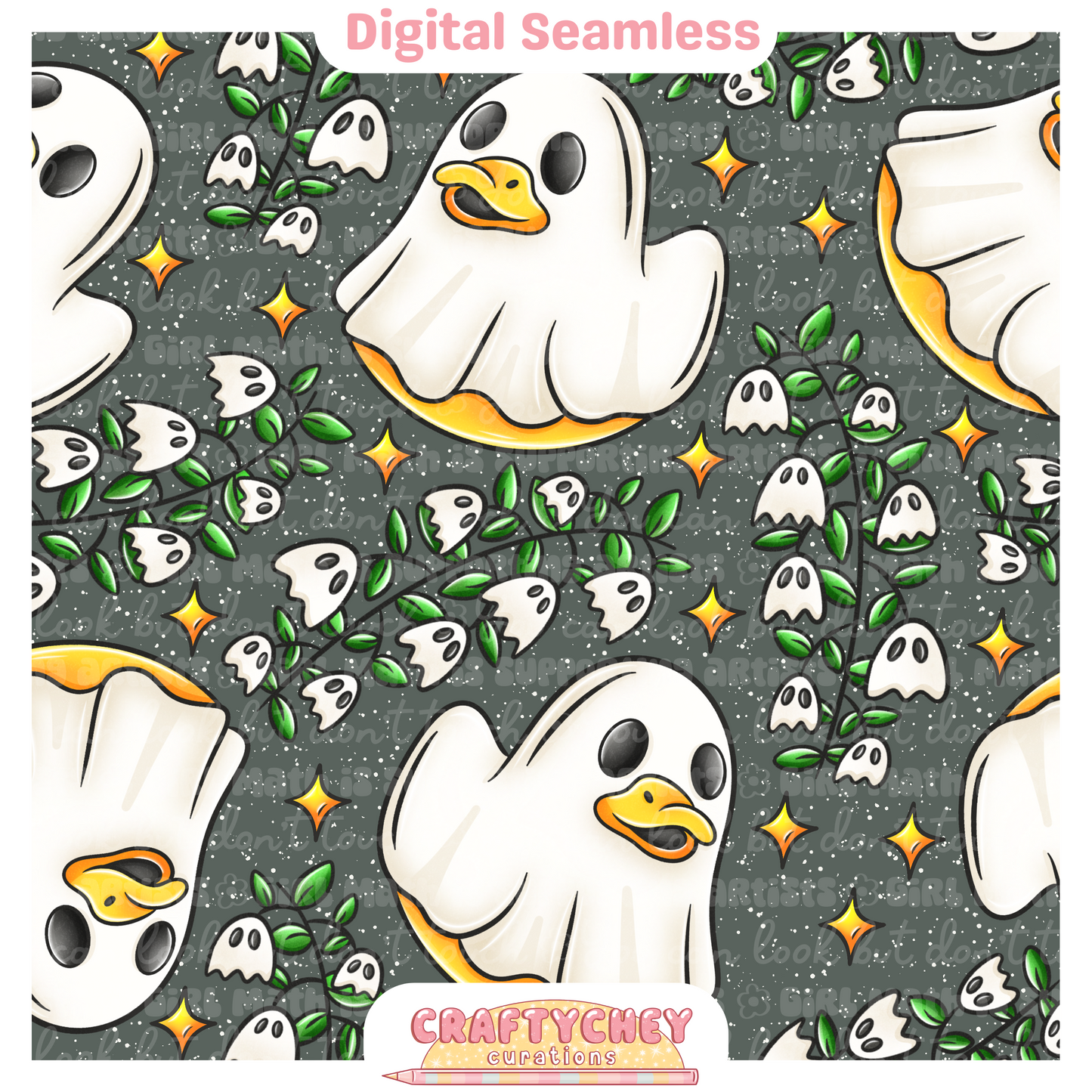 Ghost Rubber Ducks