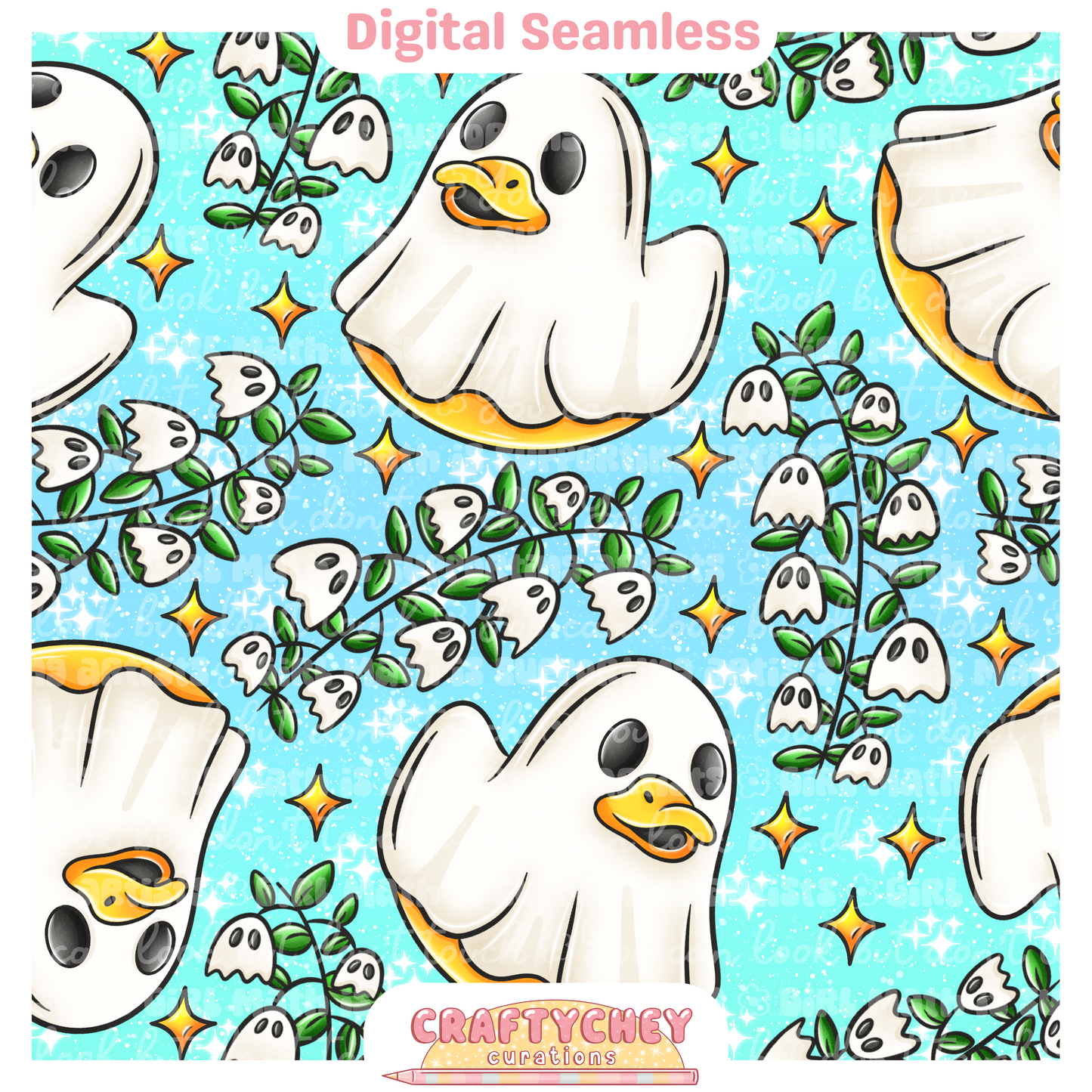 Ghost Rubber Ducks