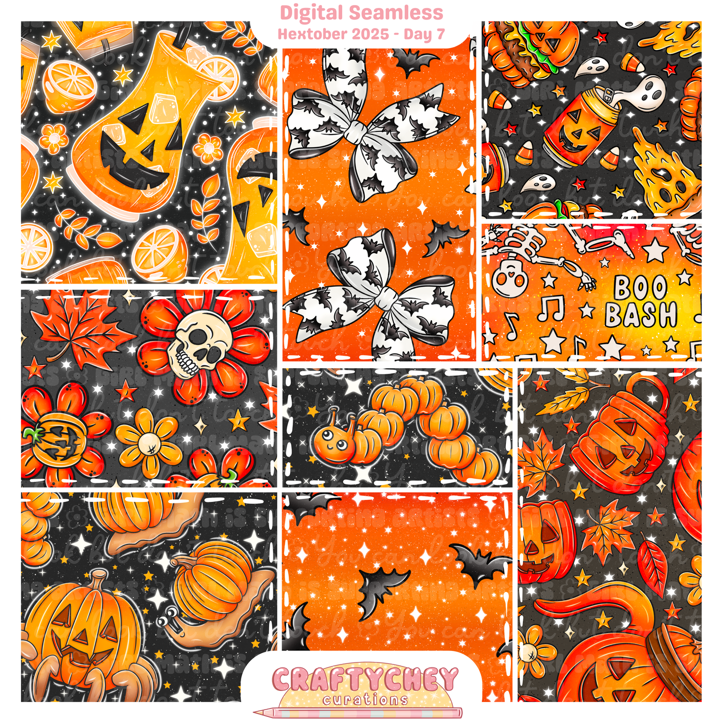 Hextober Day 7: Patchwork