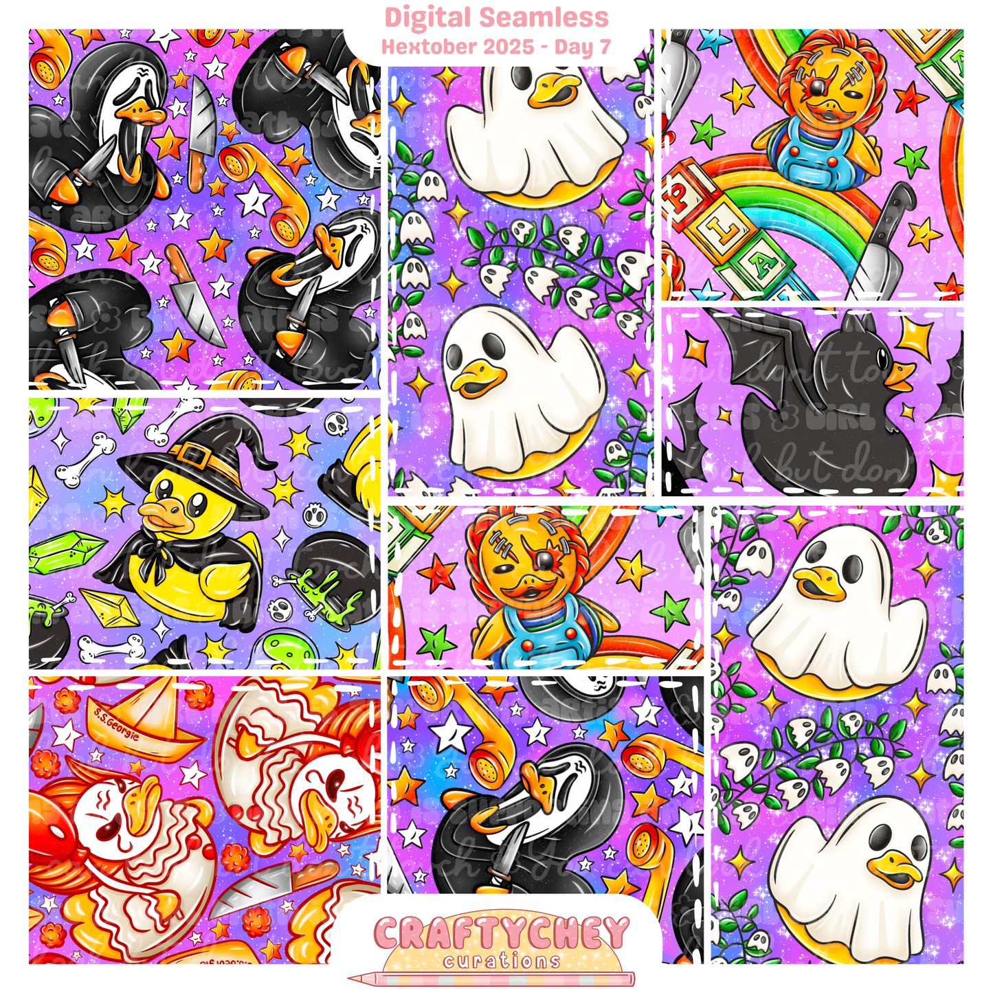 Hextober Day 7: Patchwork