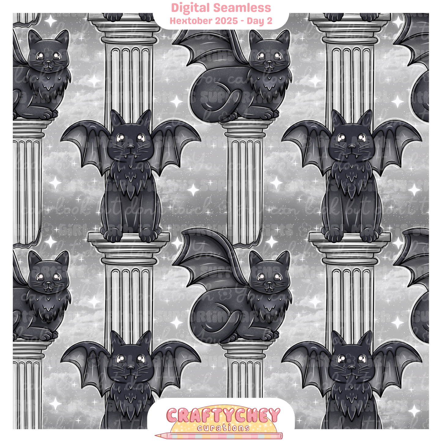 Hextober Day 2: Gargoyles
