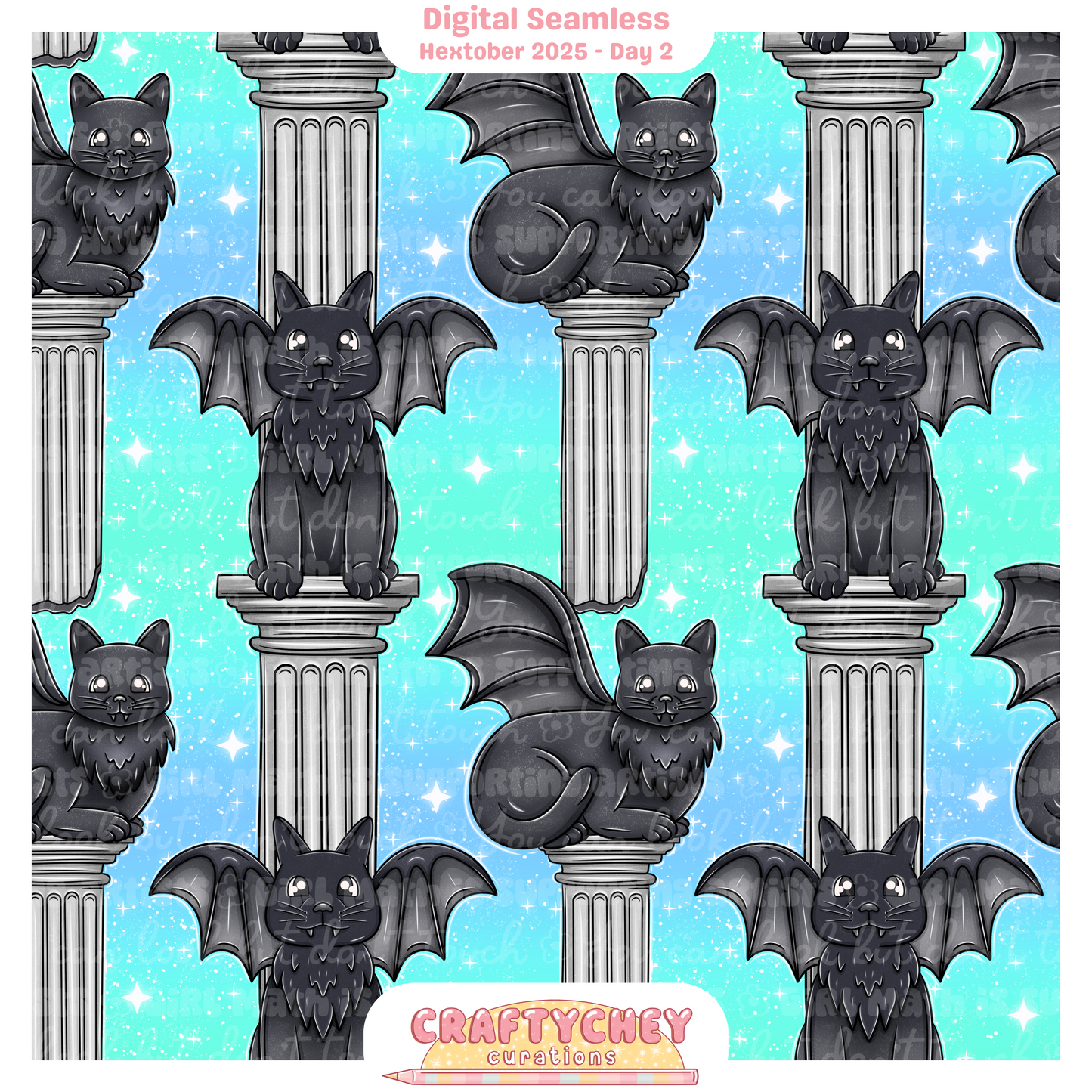 Hextober Day 2: Gargoyles