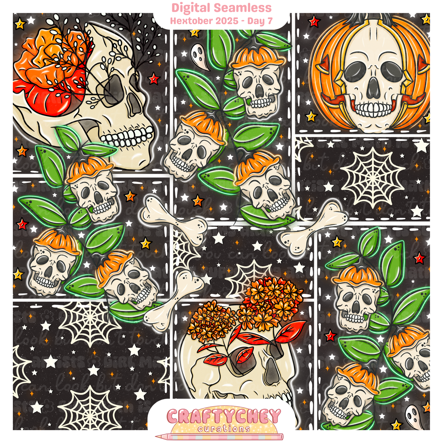 Hextober Day 7: Patchwork