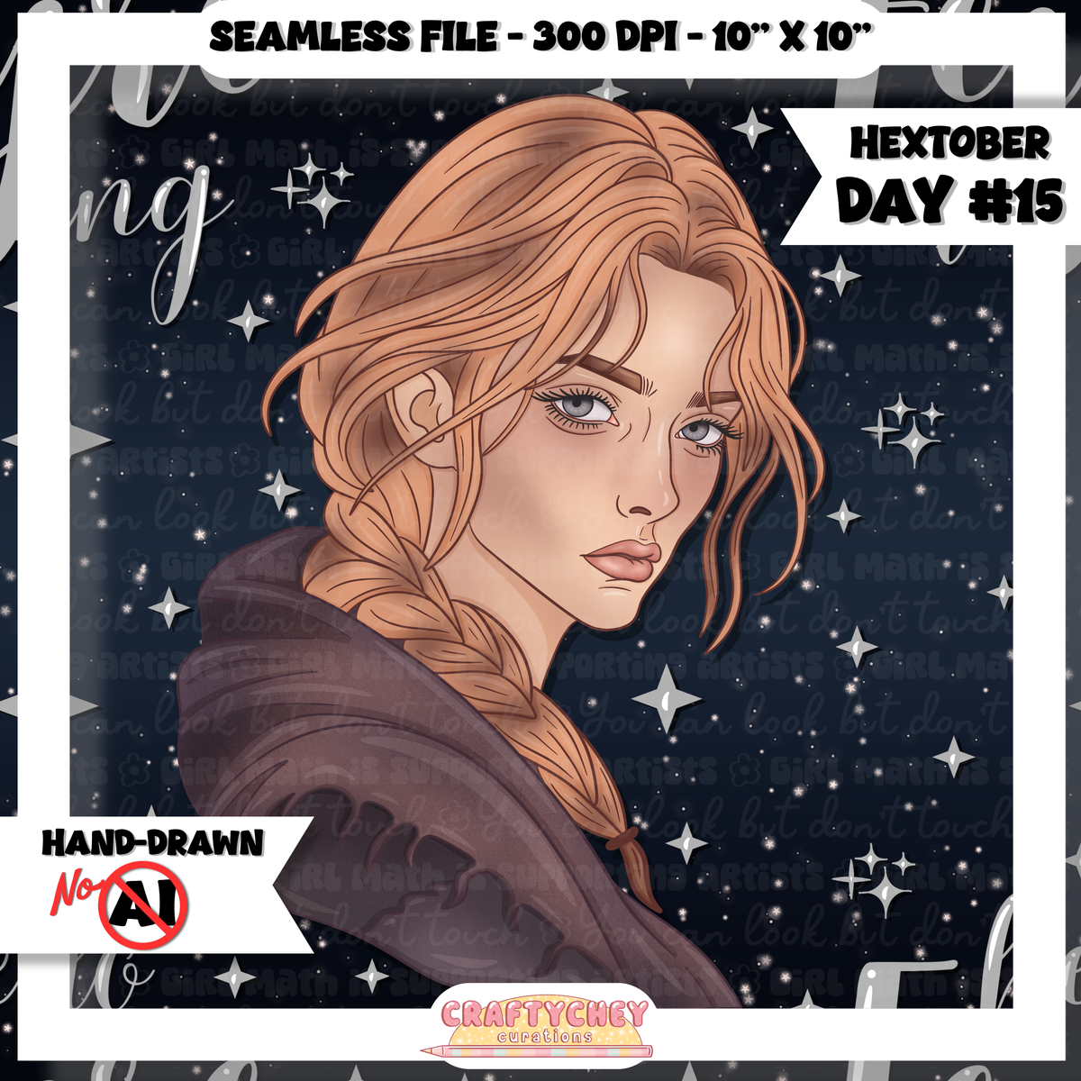 Hextober Day 15: Story (Seamless + PNG)