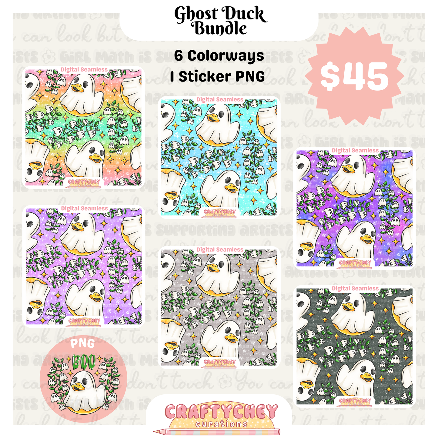 Ghost Rubber Ducks