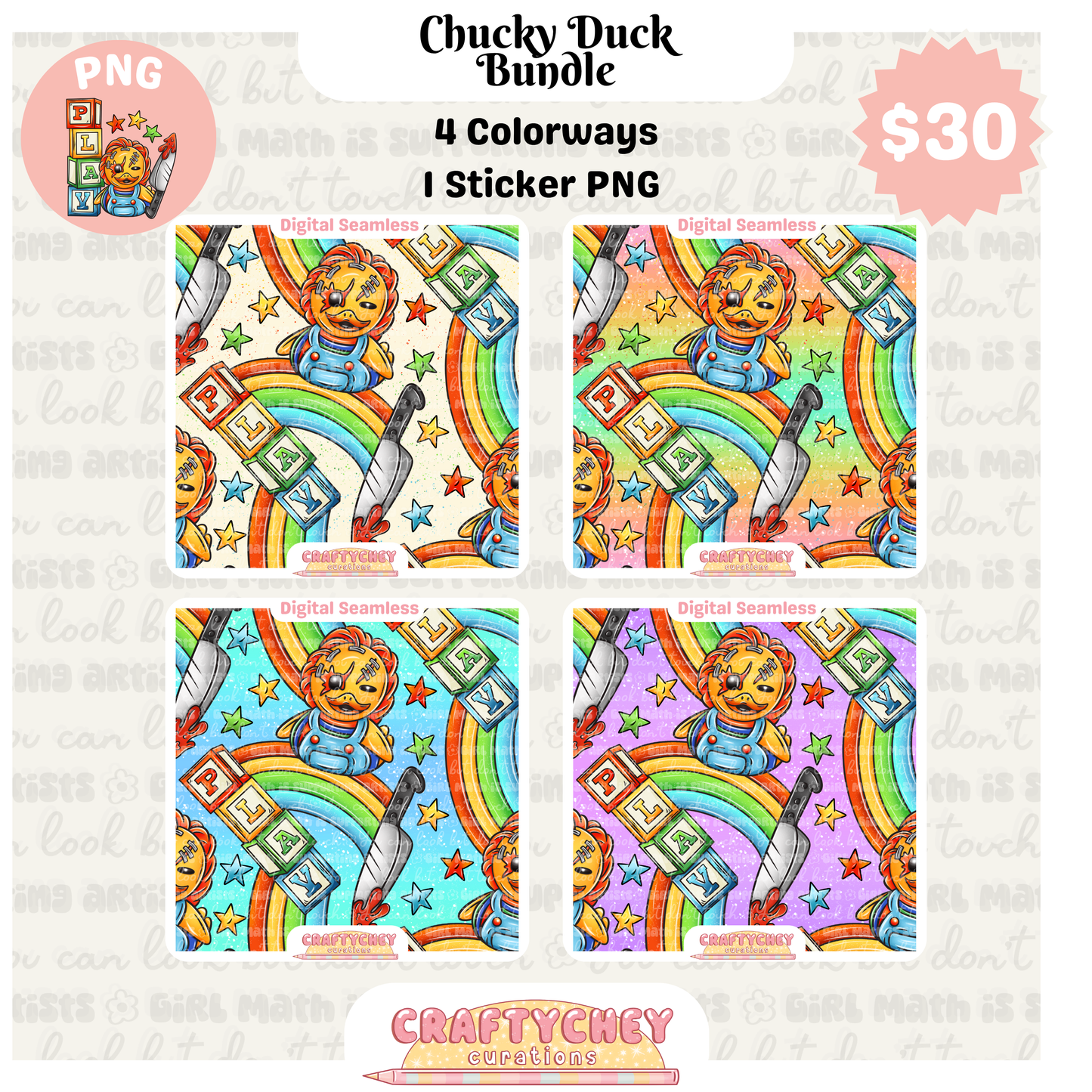 Chucky Rubber Ducks