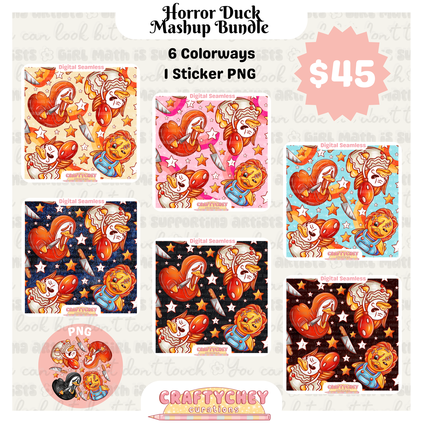 ALL-INCLUSIVE BUNDLE: Horror Rubber Ducks