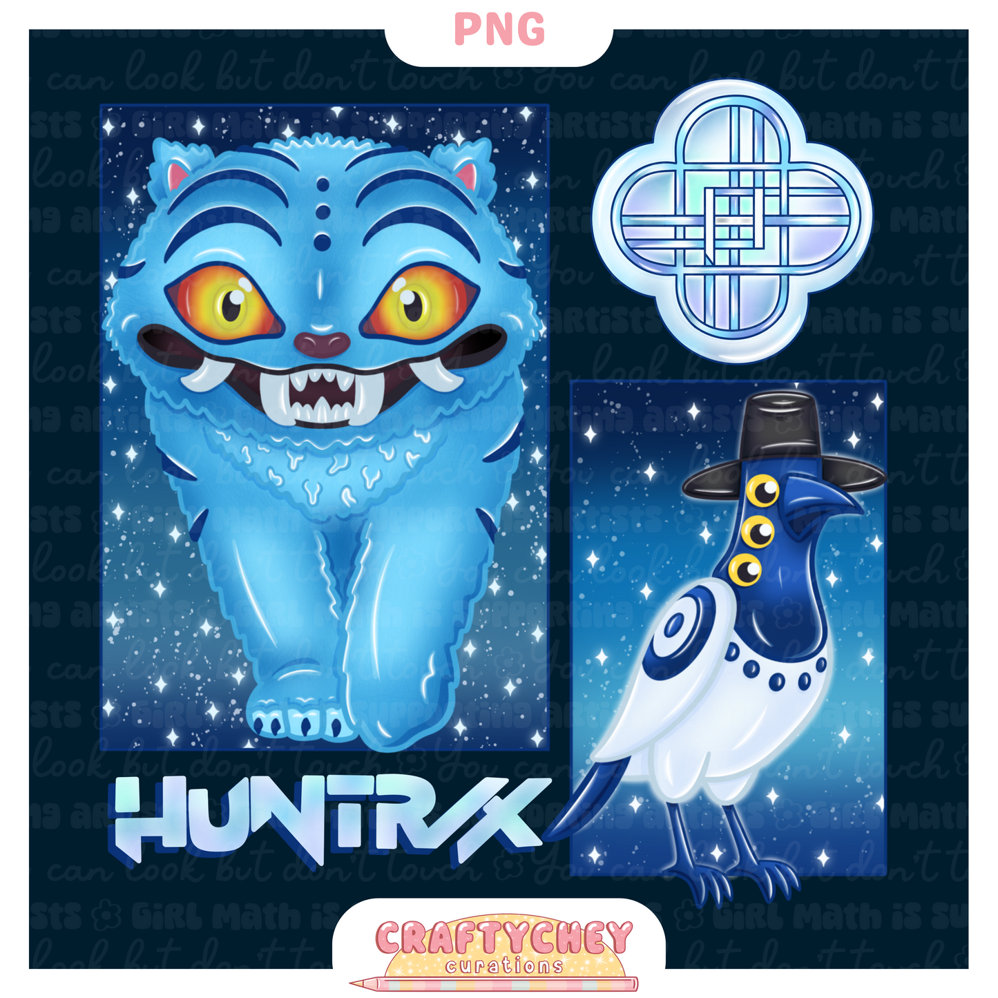 KPop Demon Hunters (Blue)