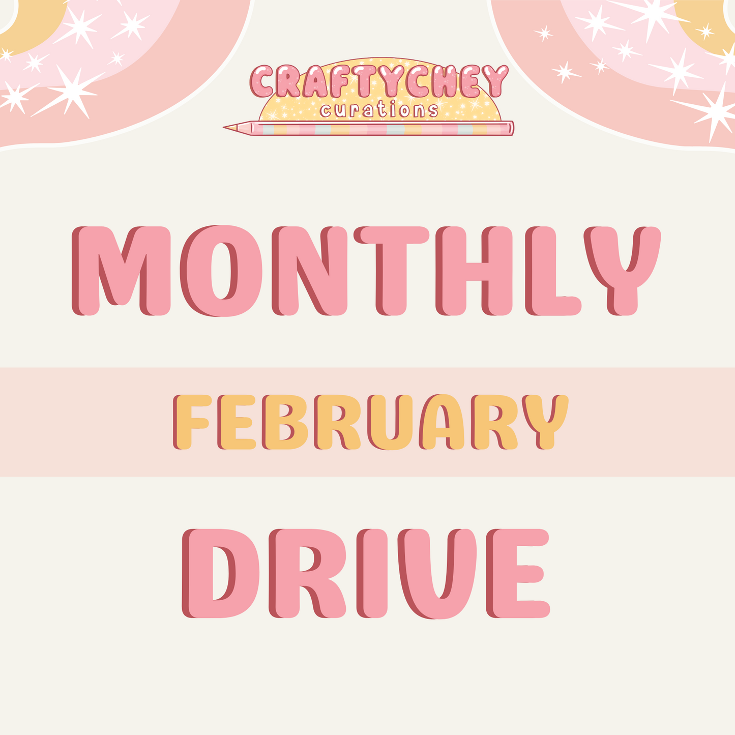 February 2025 Seamless + PNG Drive