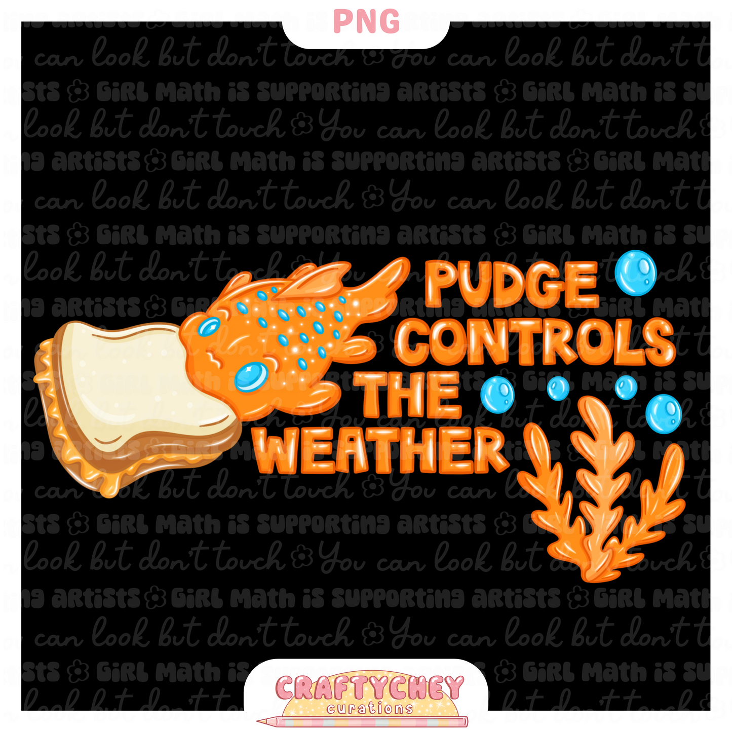 Weather Controlling Fish (Seamless + PNG)