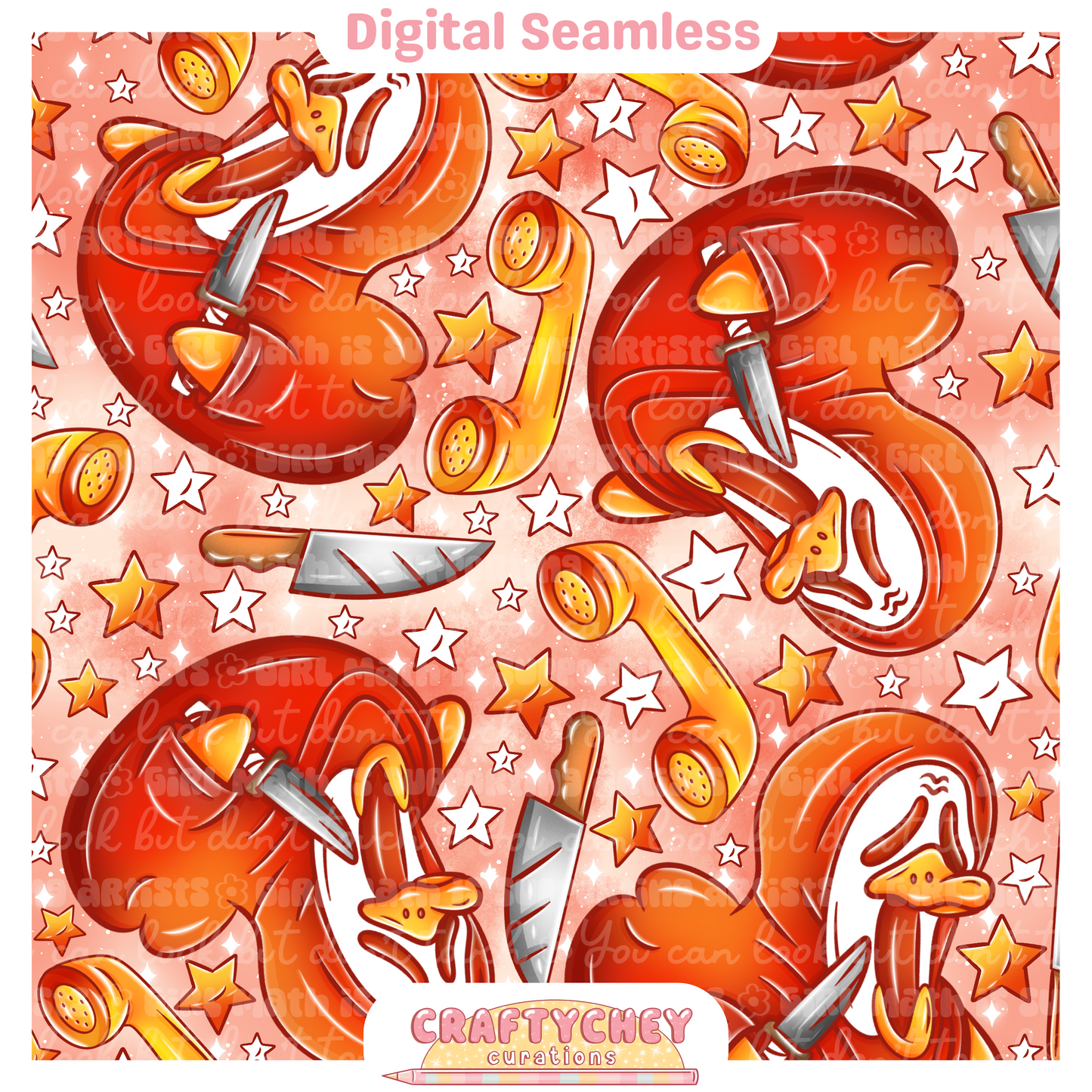 Ghostface Rubber Ducks (Red)