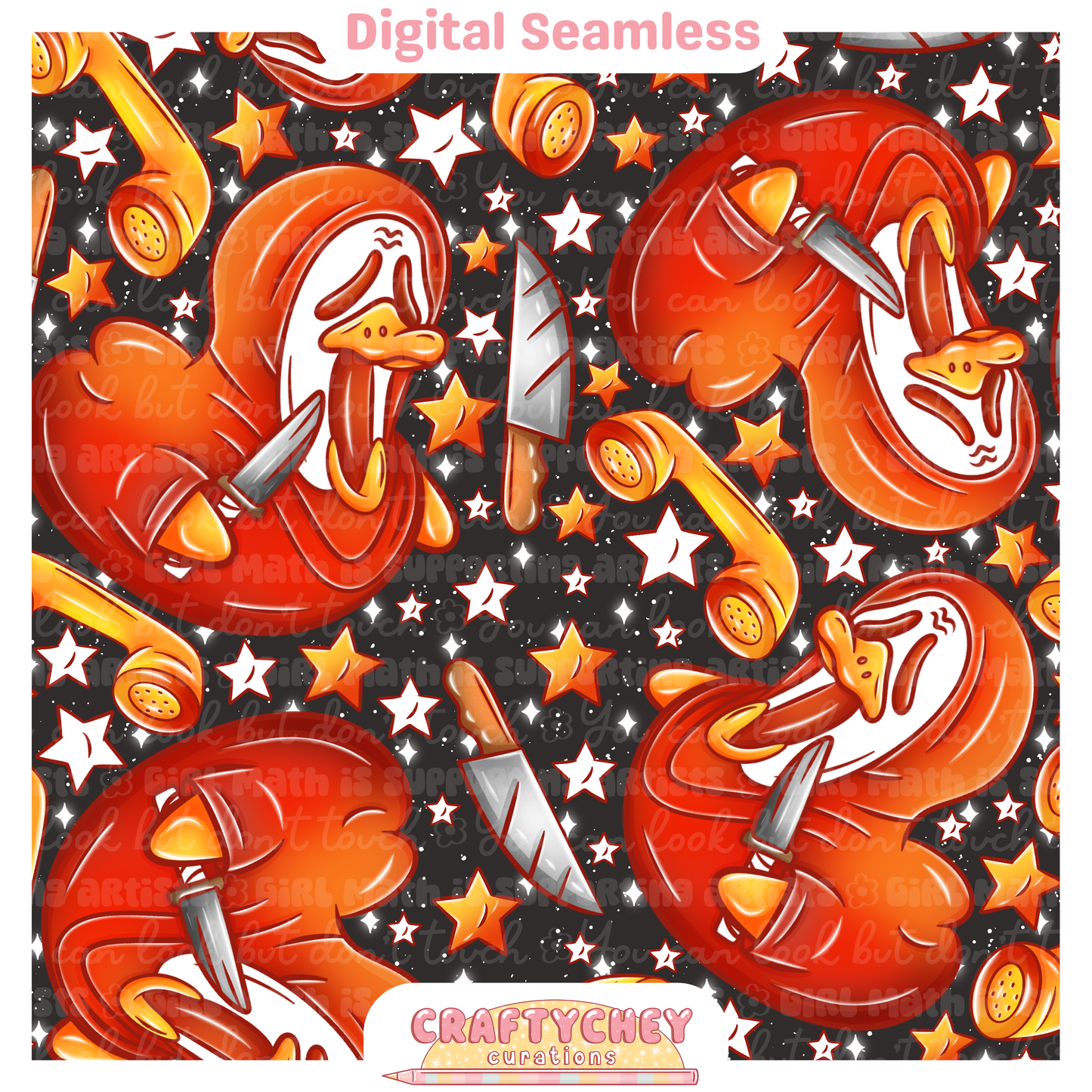 Ghostface Rubber Ducks (Red)