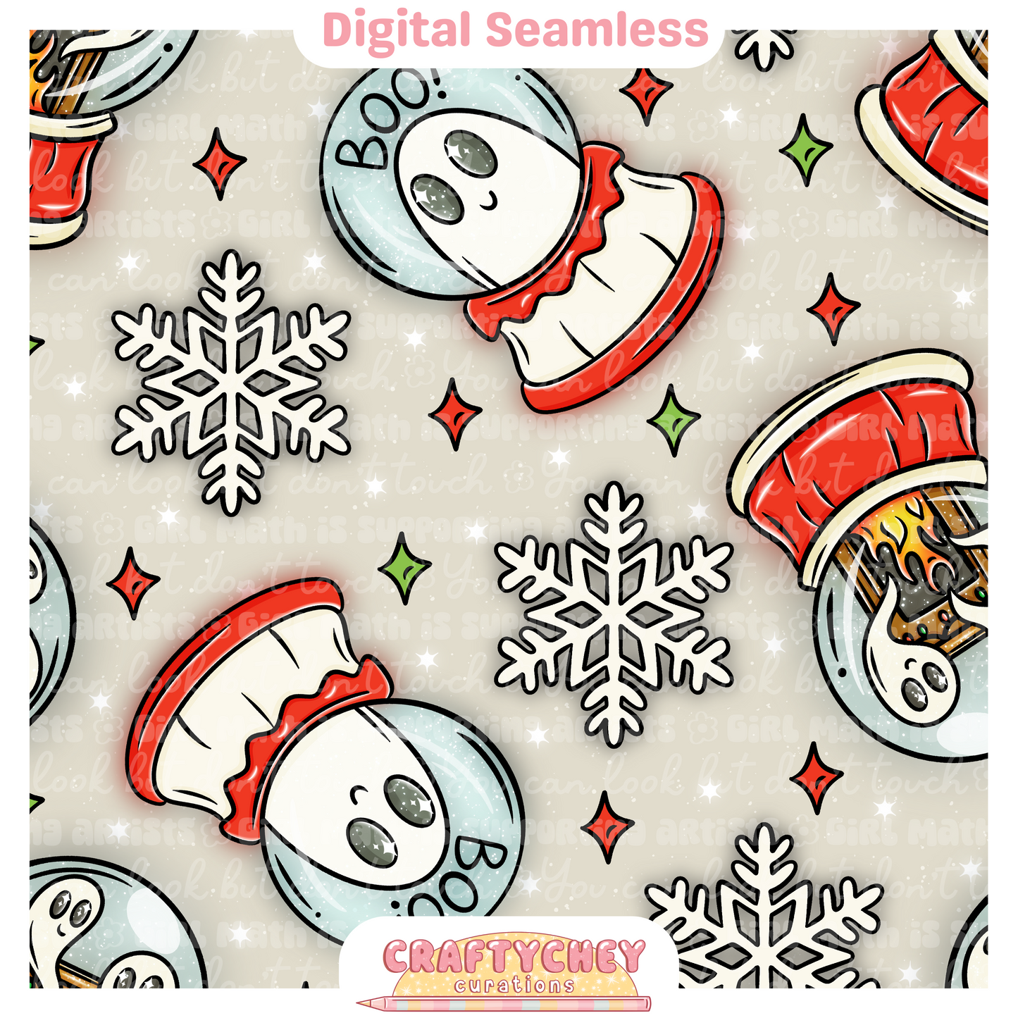Ghost Snow Globes (Creepmas Collab Exclusive)