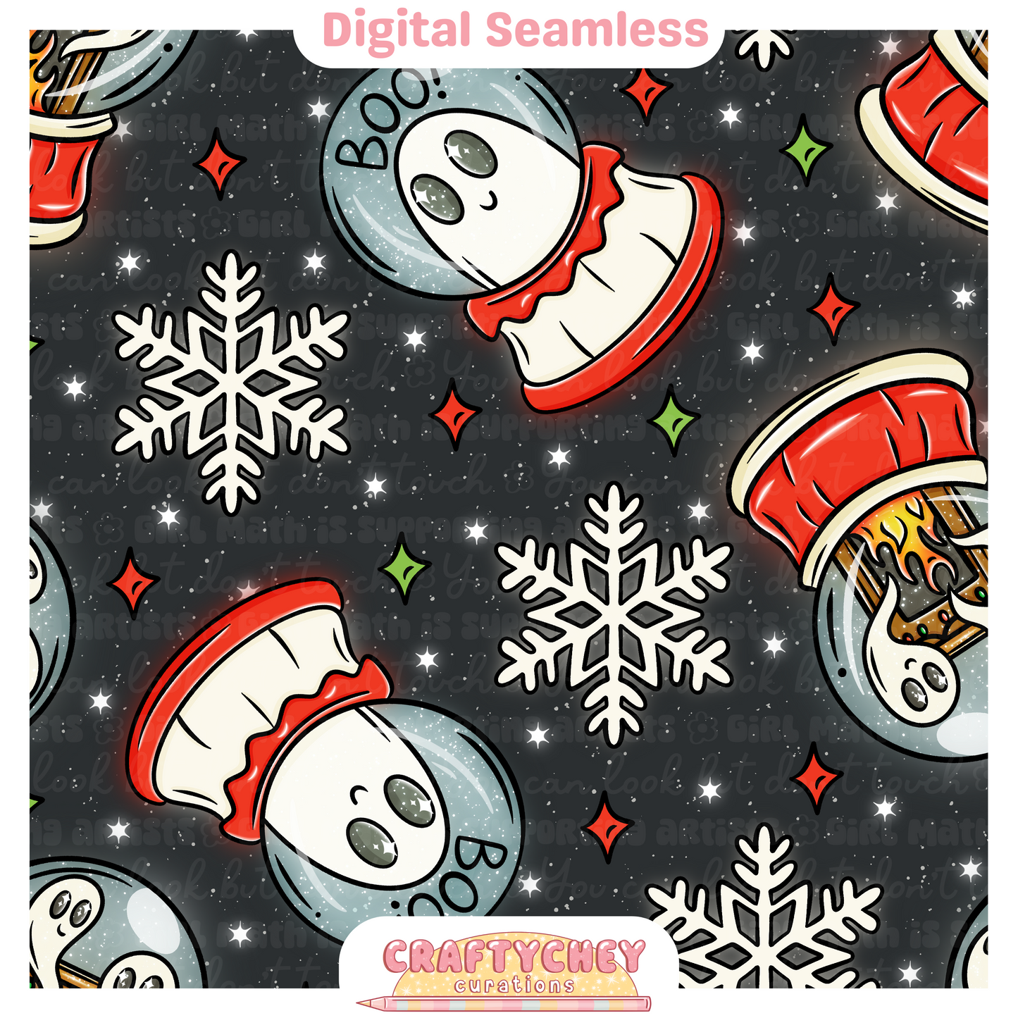 Ghost Snow Globes (Creepmas Collab Exclusive)