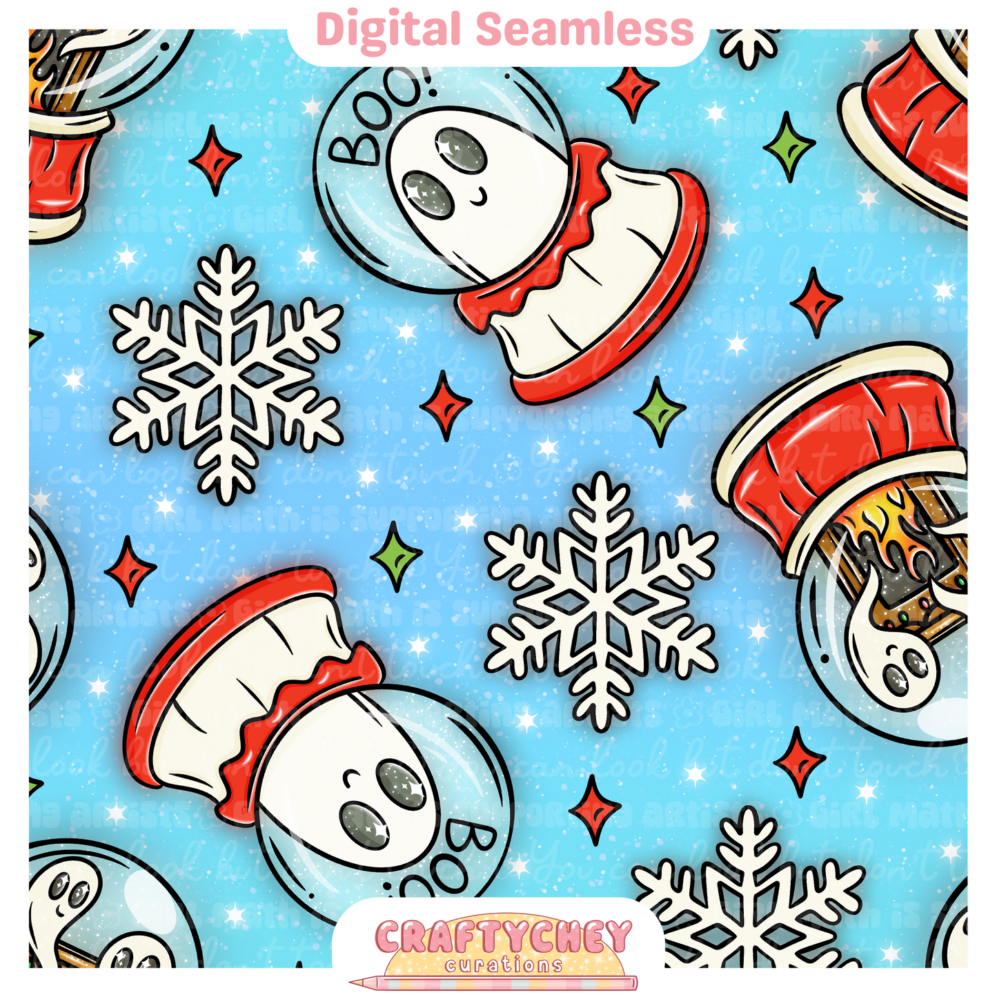 Ghost Snow Globes (Creepmas Collab Exclusive)