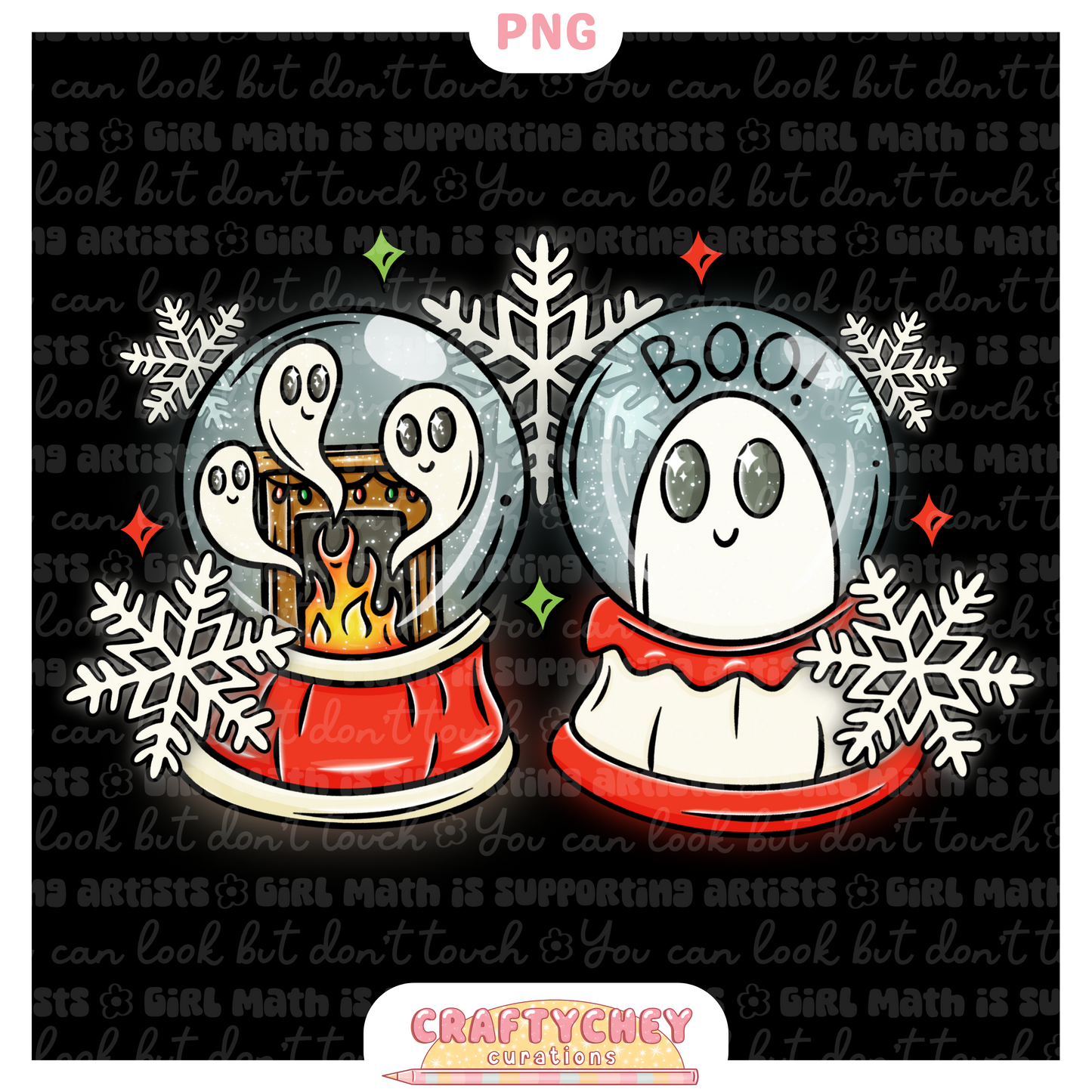 Ghost Snow Globes (Creepmas Collab Exclusive)