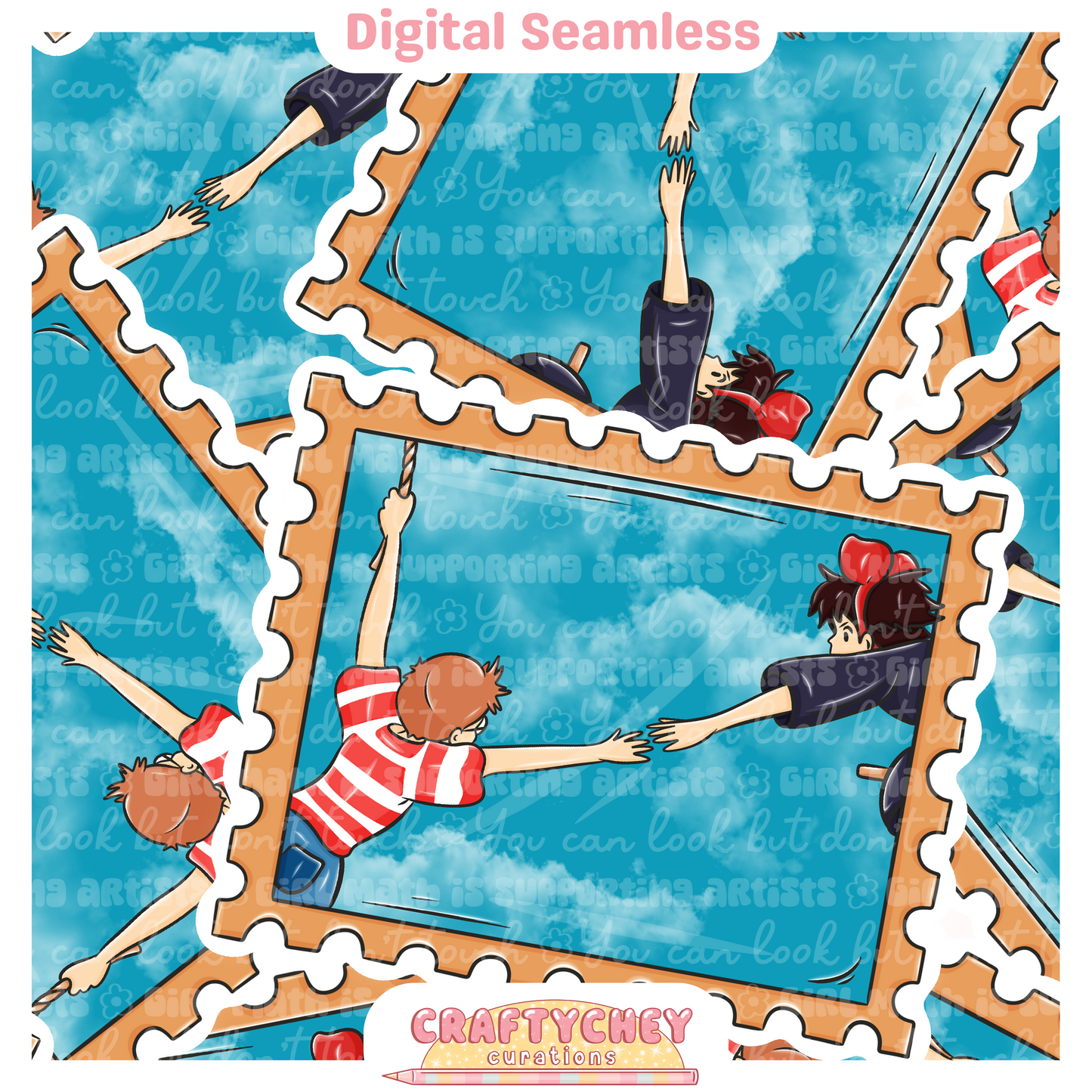 Scenic Stamp Overlays (Seamless)