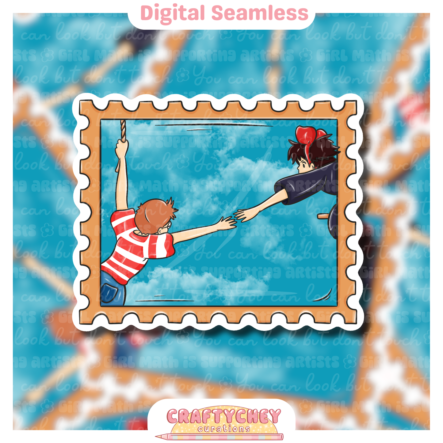 Witchy Delivery Stamps (SCENIC)