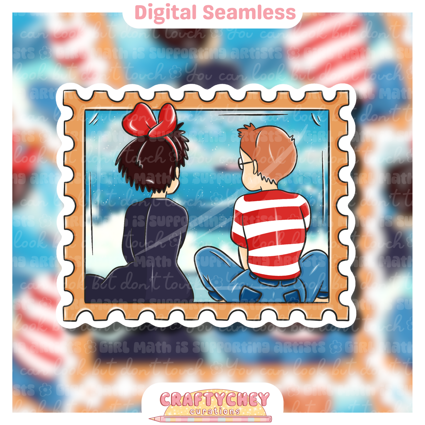 Witchy Delivery Stamps (SCENIC)