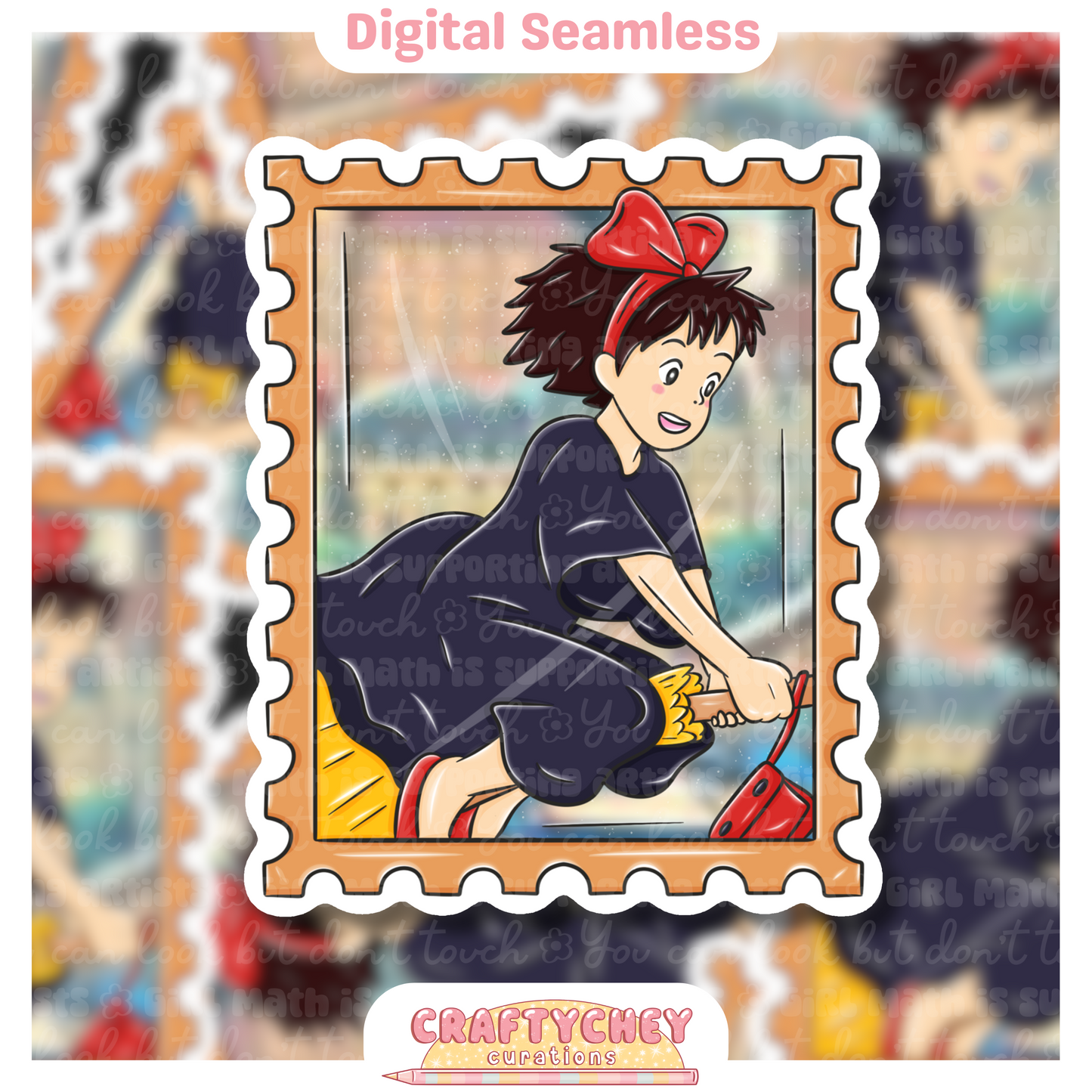 Witchy Delivery Stamps (SCENIC)