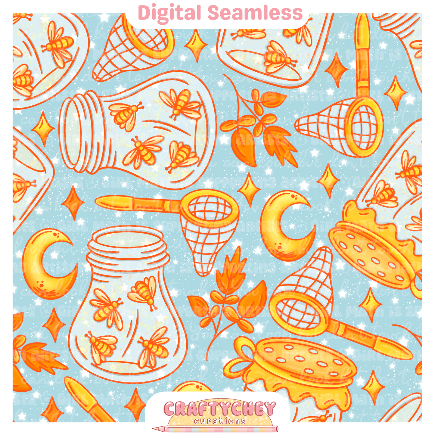 Nostalgic Firefly Jars (Orange)