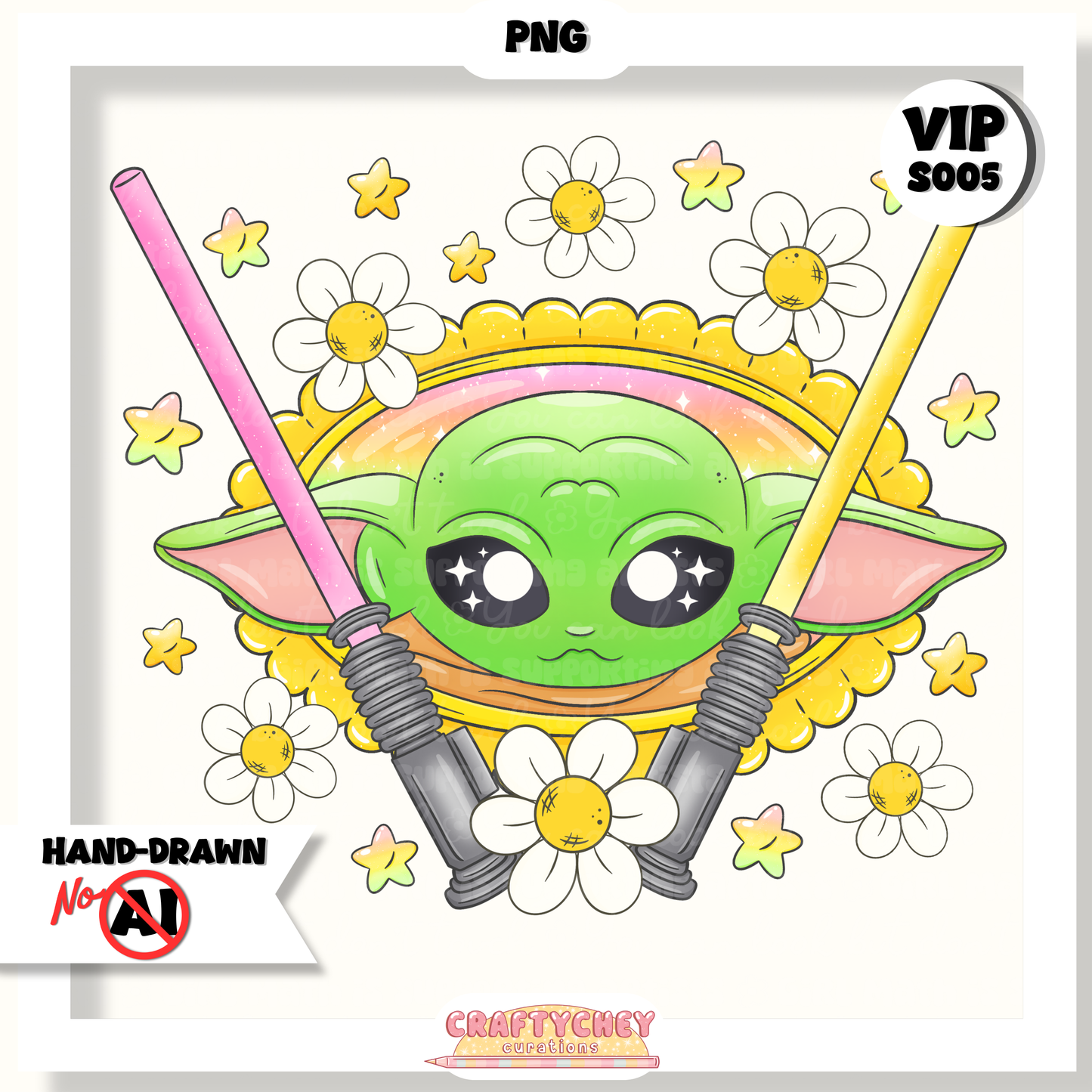 Lil Green Guy Frames (Seamless + PNG)