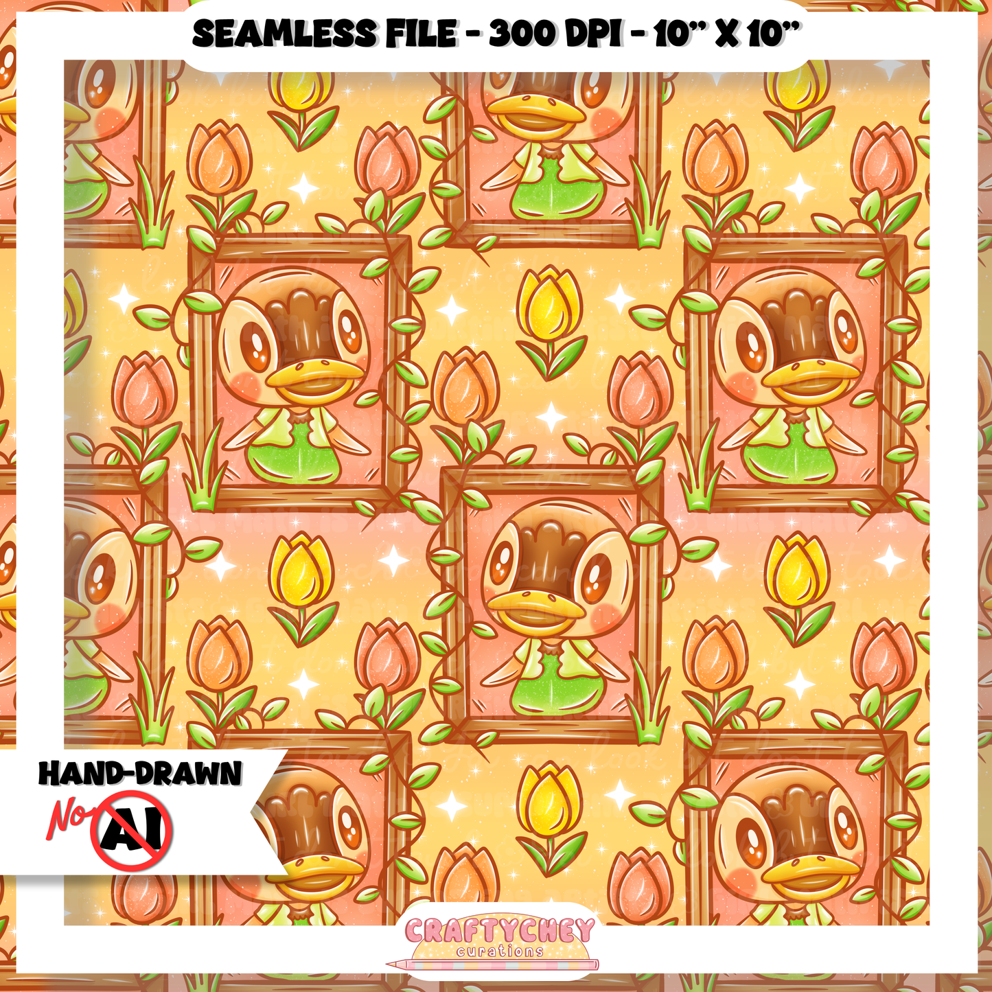 Molly Villager Frames (Seamless + PNG)