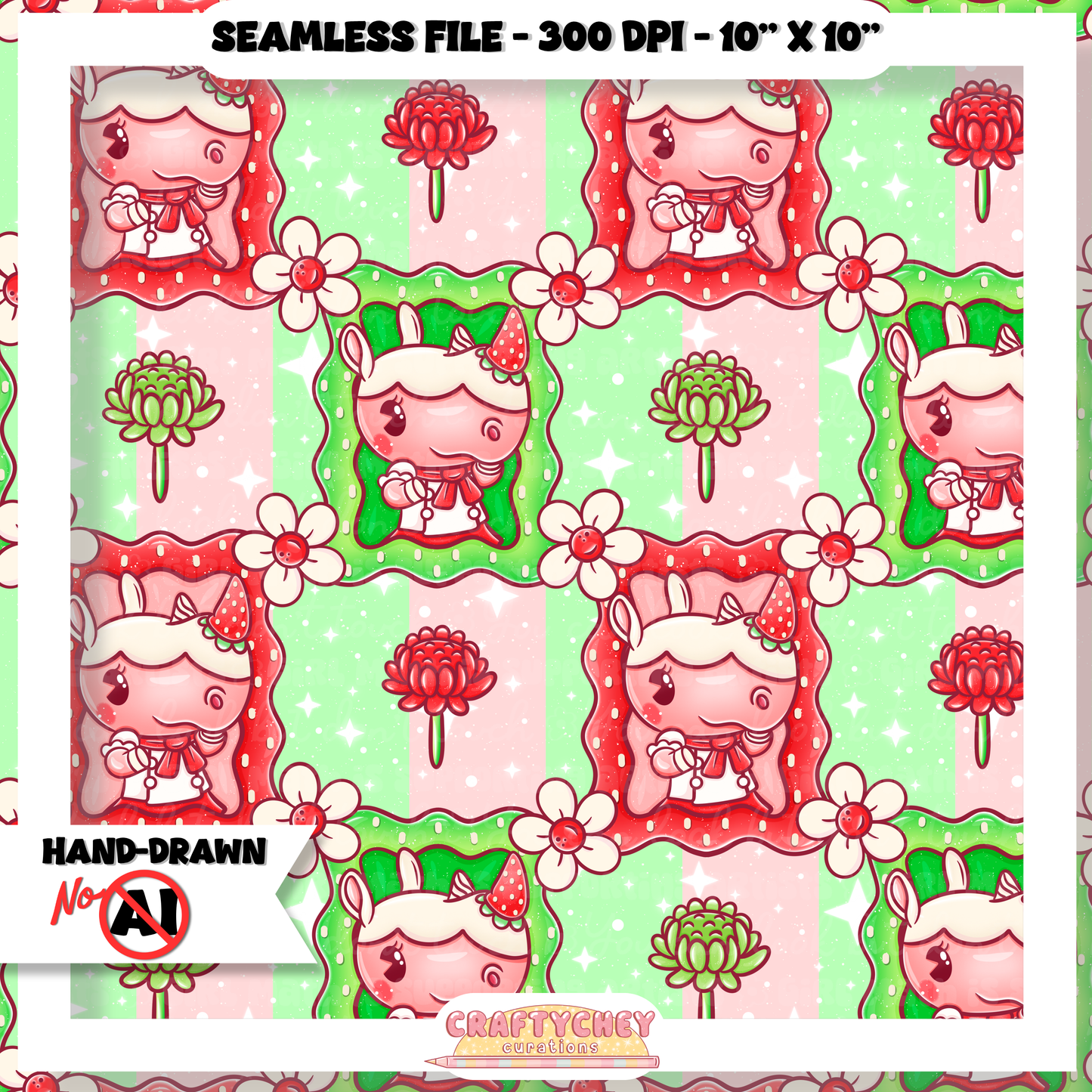 Merengue Frames Villager (Seamless + PNG)