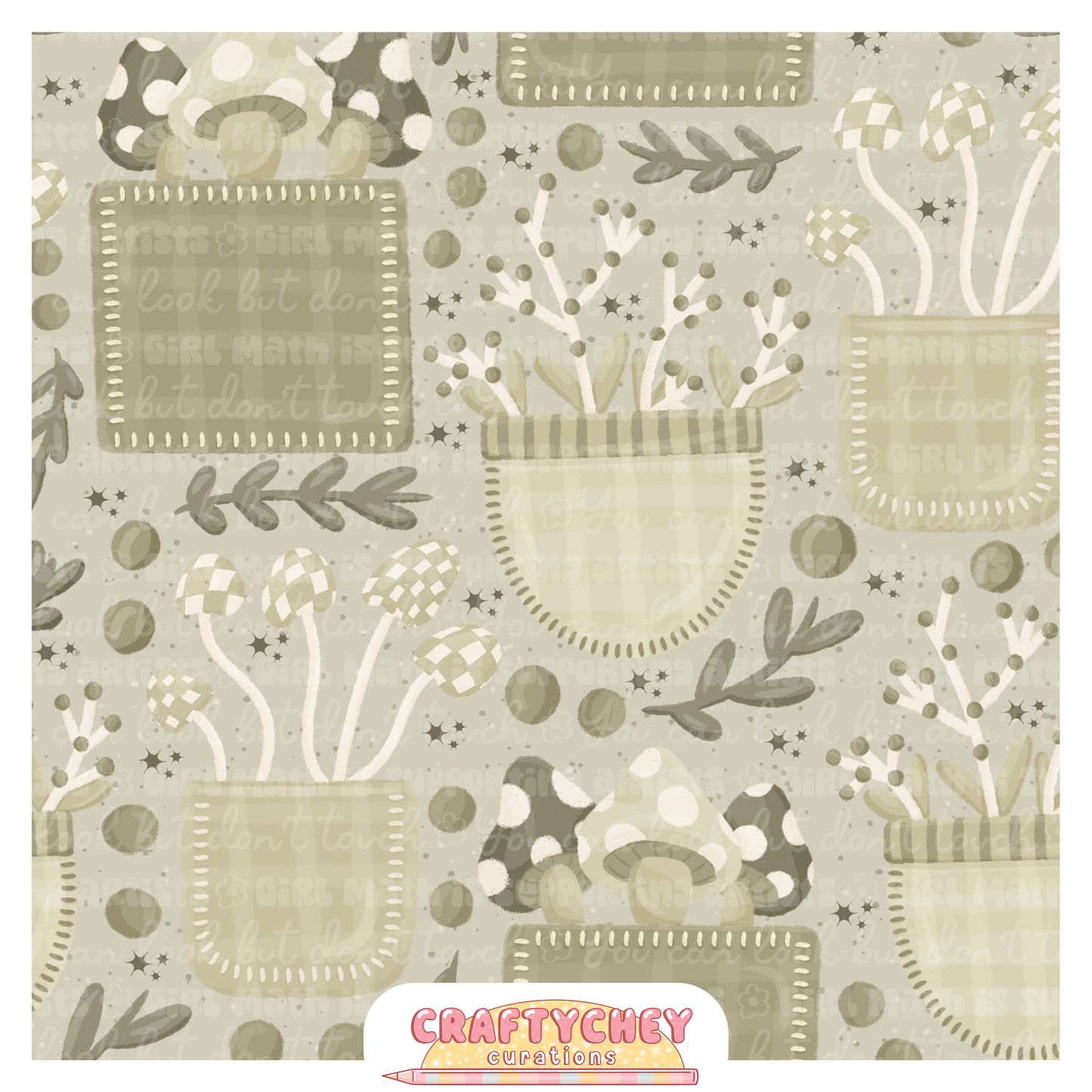 Spring Floral Pockets