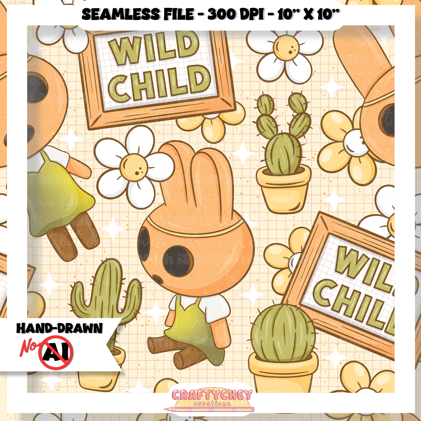 Coco Villager (Seamless + PNG)