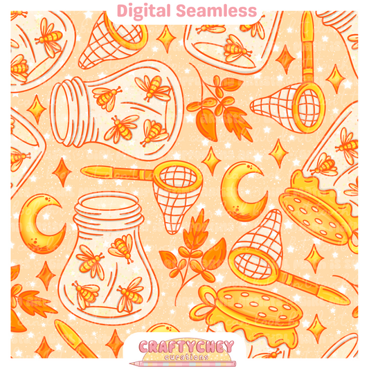 Nostalgic Firefly Jars (Orange)