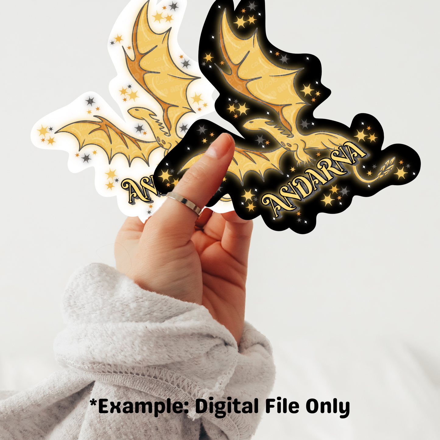 War College Dragons - PNGs + Digital Stickers