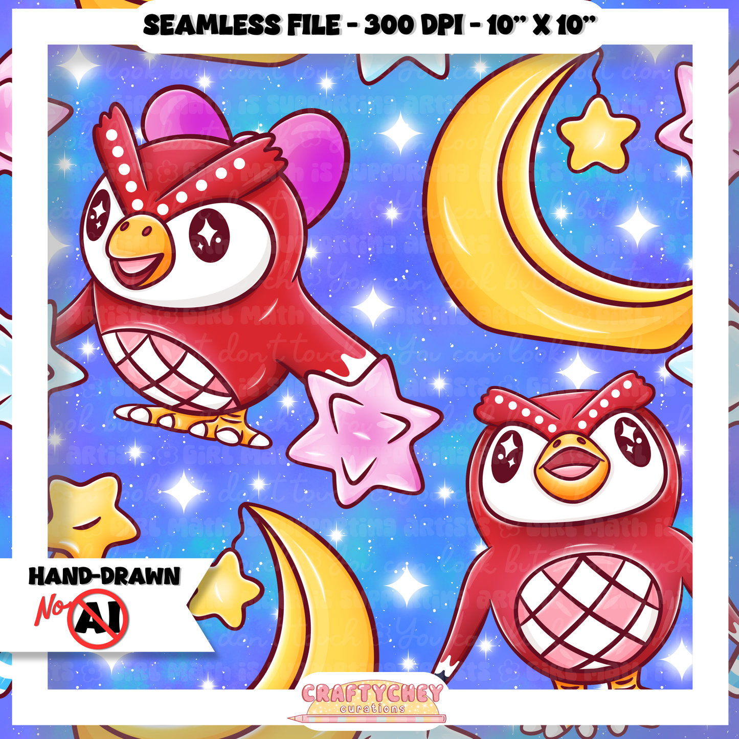 Celeste (Seamless + PNG)