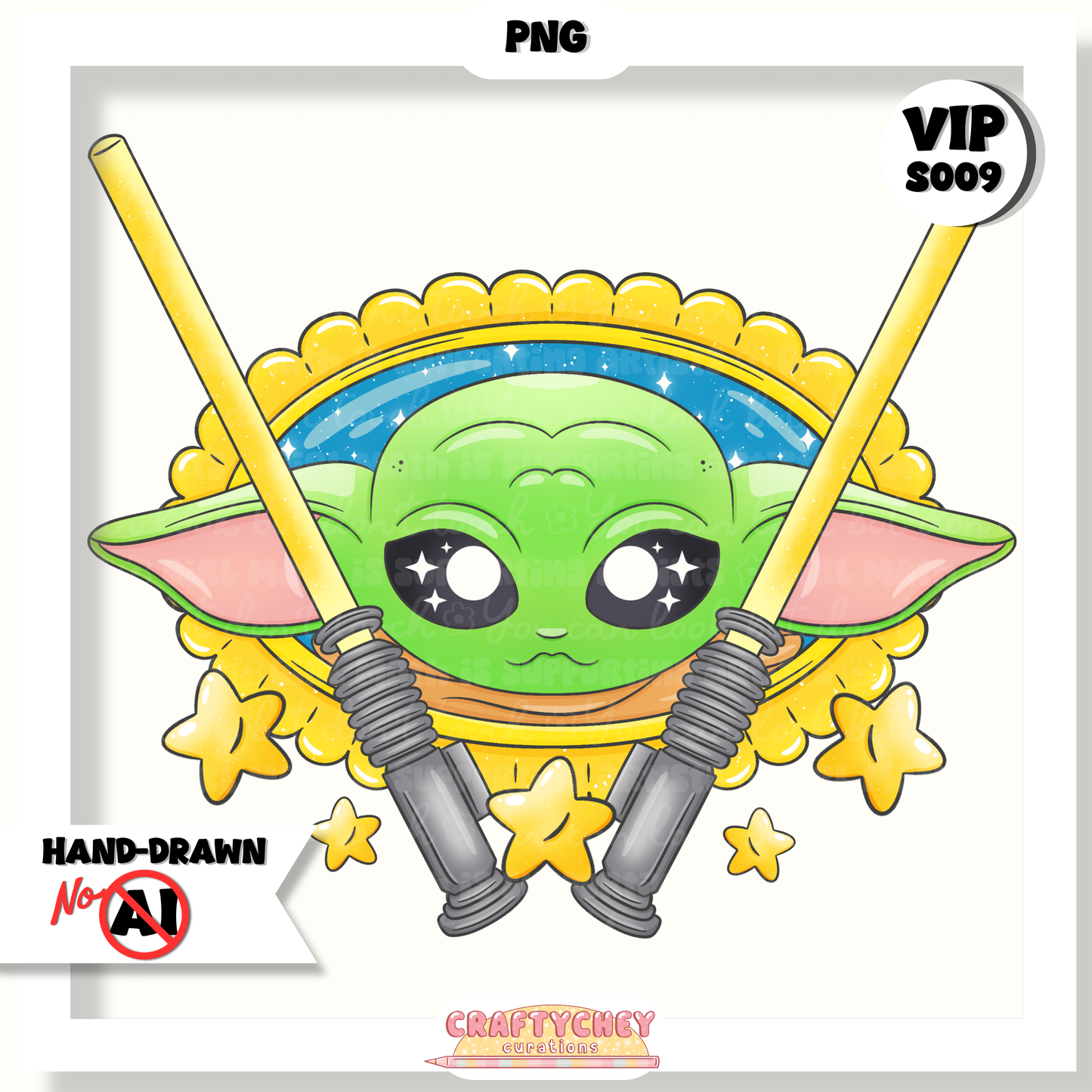 Lil Green Guy Frames (Seamless + PNG)