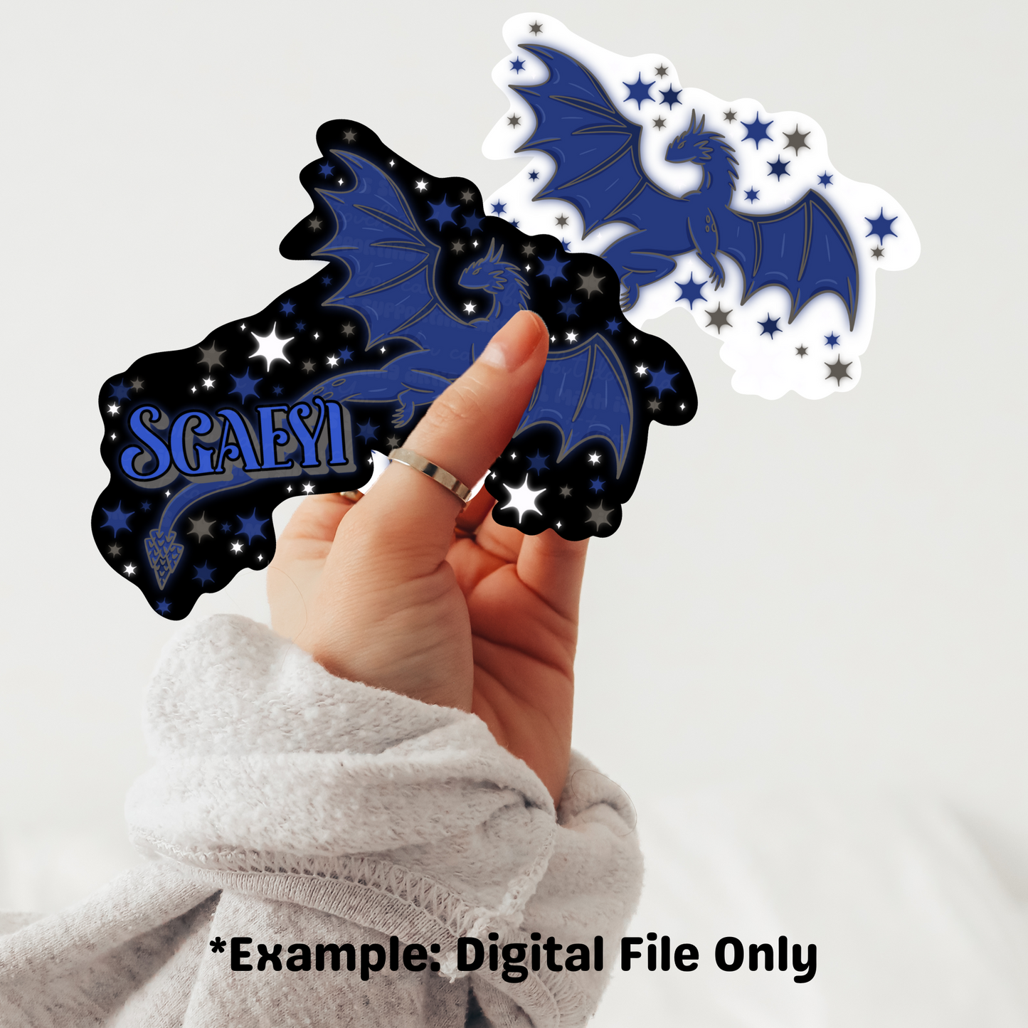 War College Dragons - PNGs + Digital Stickers